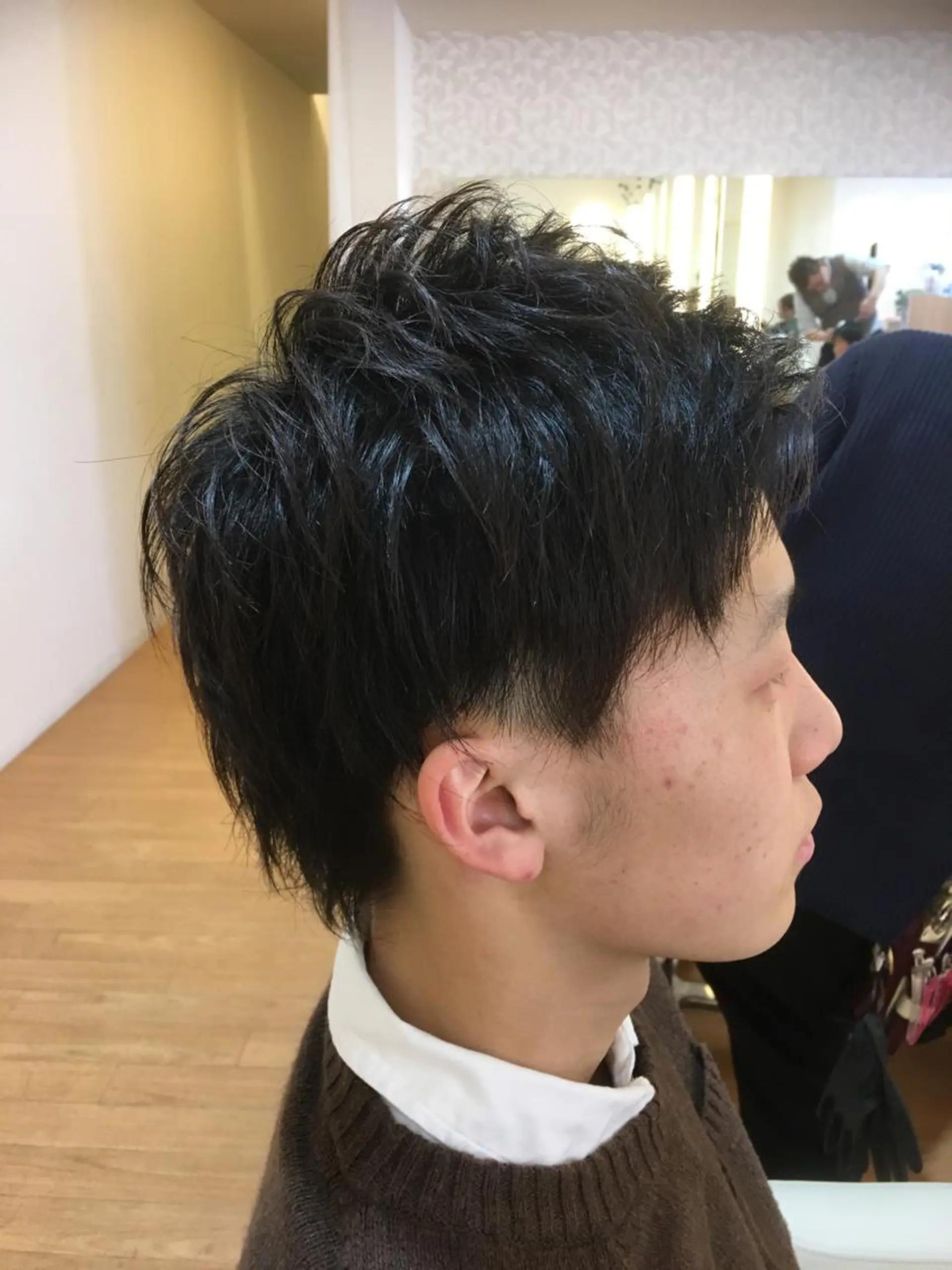 ショート メンズ メンズカット 三村洸斗のヘアスタイル