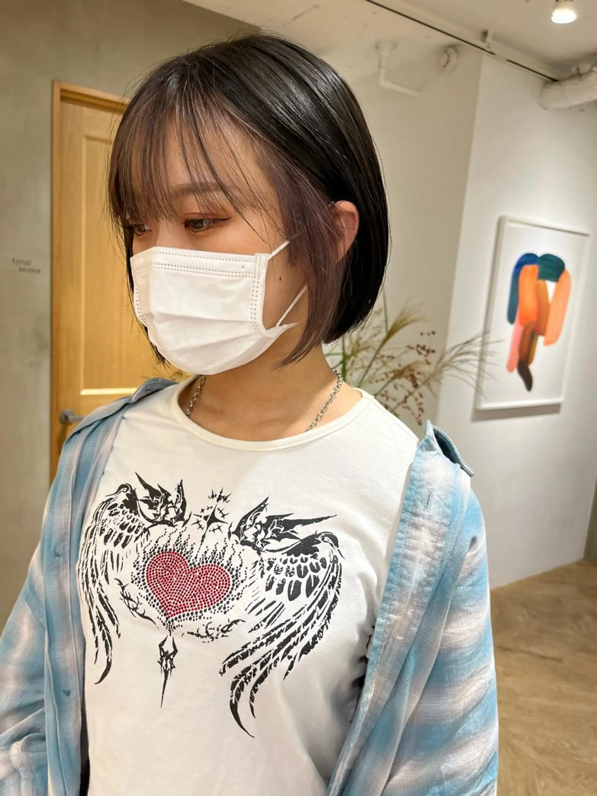 ミディアム カラー レイヤーカット ✨️奥田良太✨️のヘアスタイル