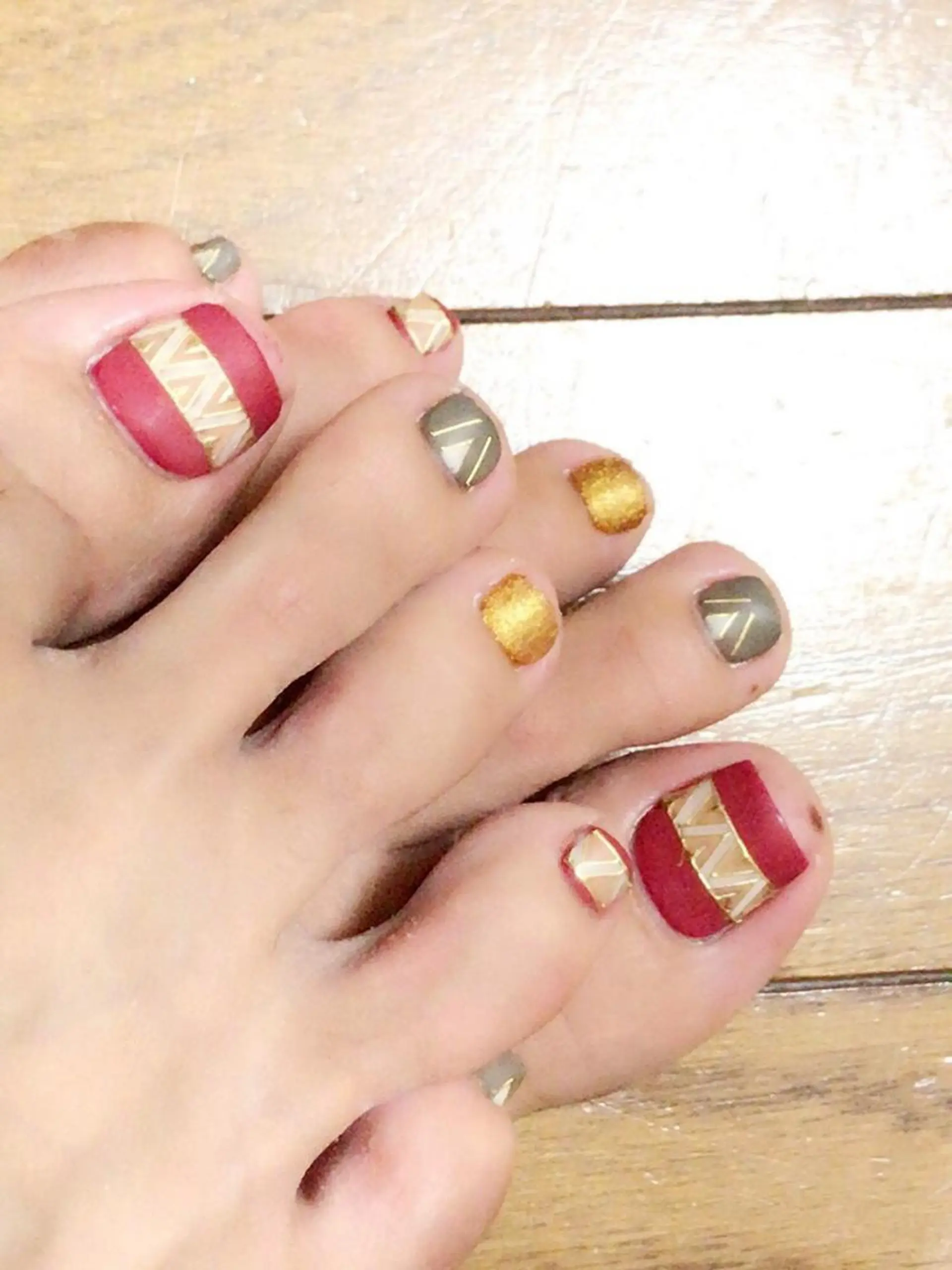 ネイル アートネイル マットネイル 安藤 Charlotteのネイルデザイン