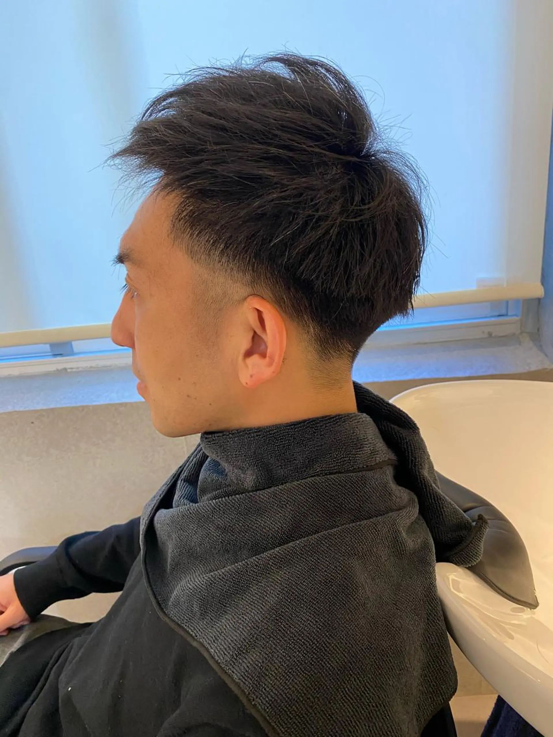 メンズ フェードカット カット 西山 恵太郎のヘアスタイル