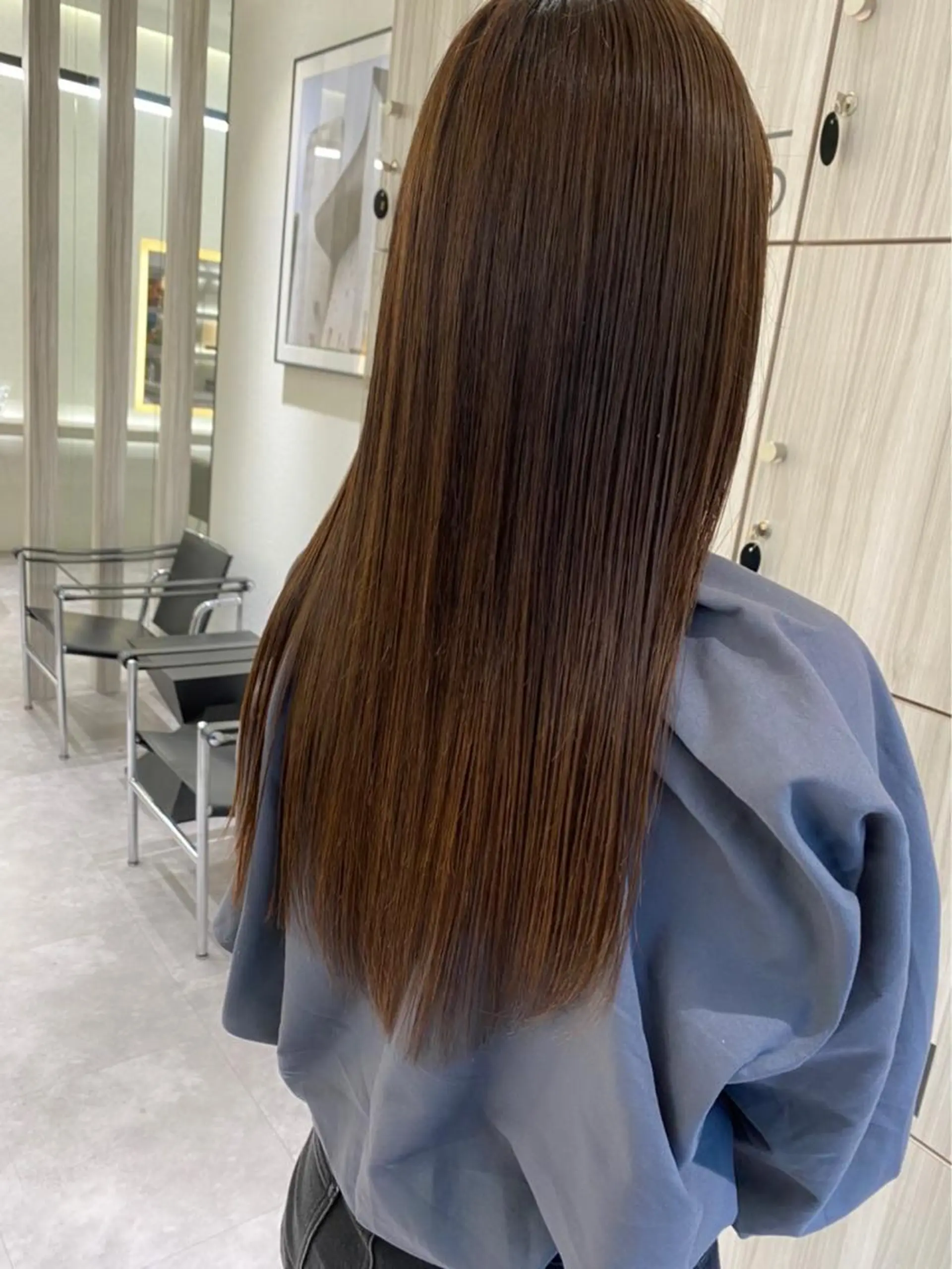 カラー パーマ 恒川 ひなたのヘアスタイル