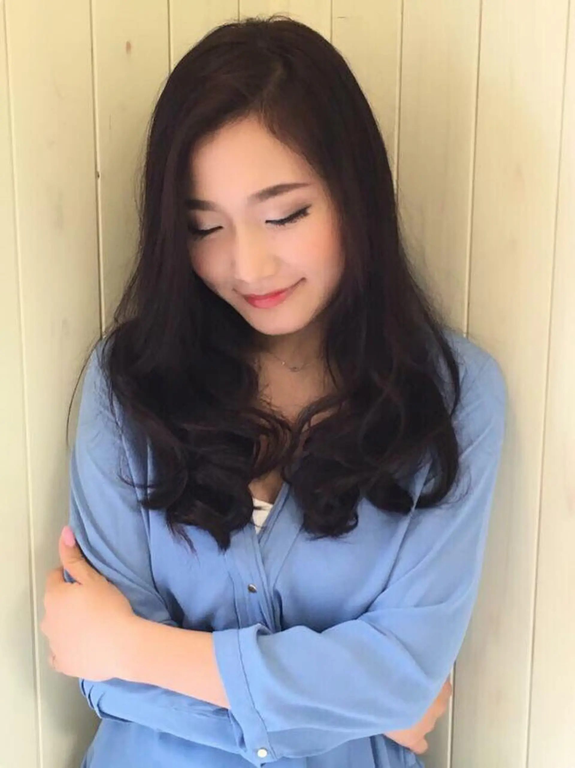 セミロング パーマ 五十嵐 聡のヘアスタイル