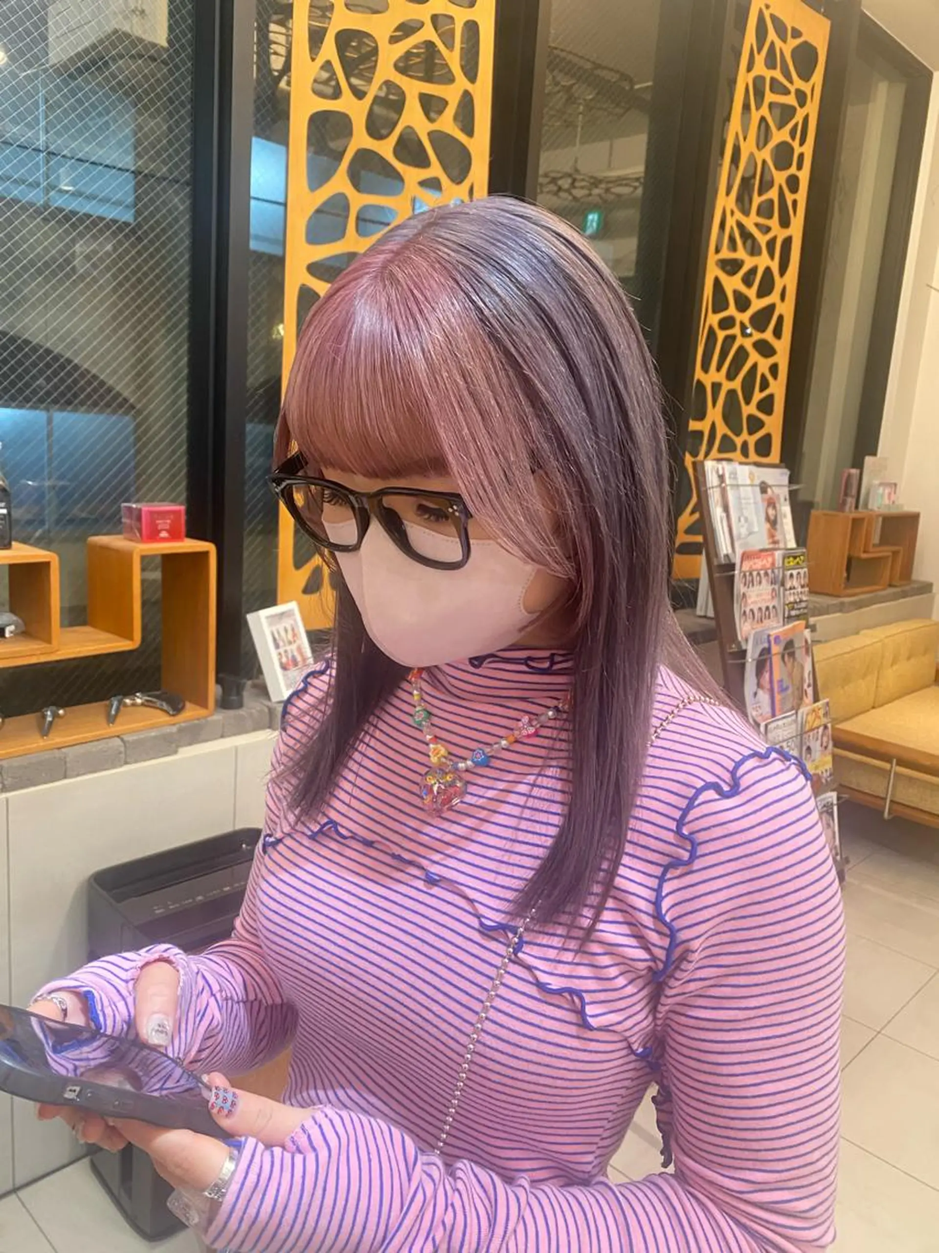 セミロング カラー ヘアカラー トリートメント 袴着付け予約受付中/ 渡辺奈緒のその他イメージ