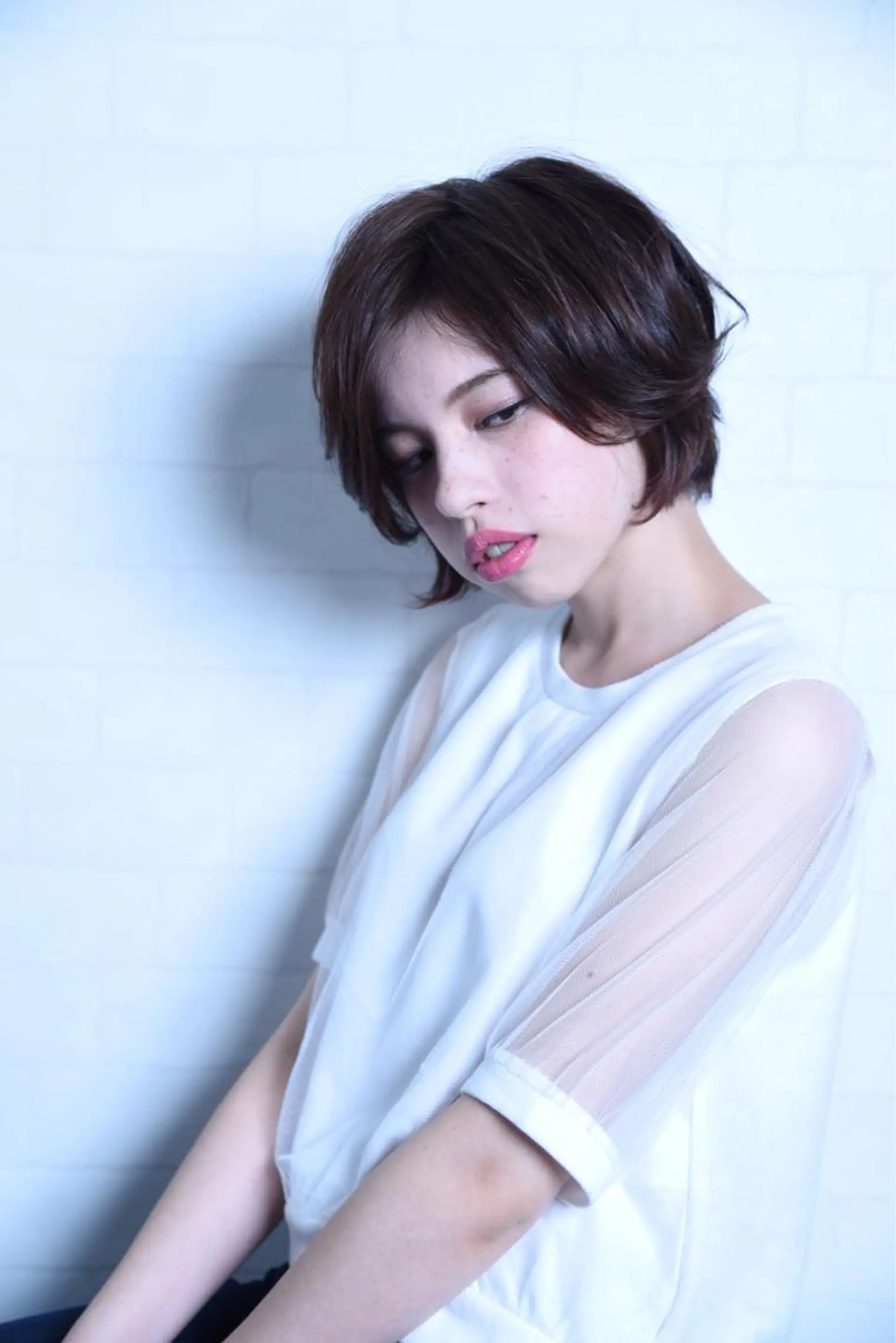 ショート 金沢美容室/ 艶髪/夜営業/JINのヘアスタイル