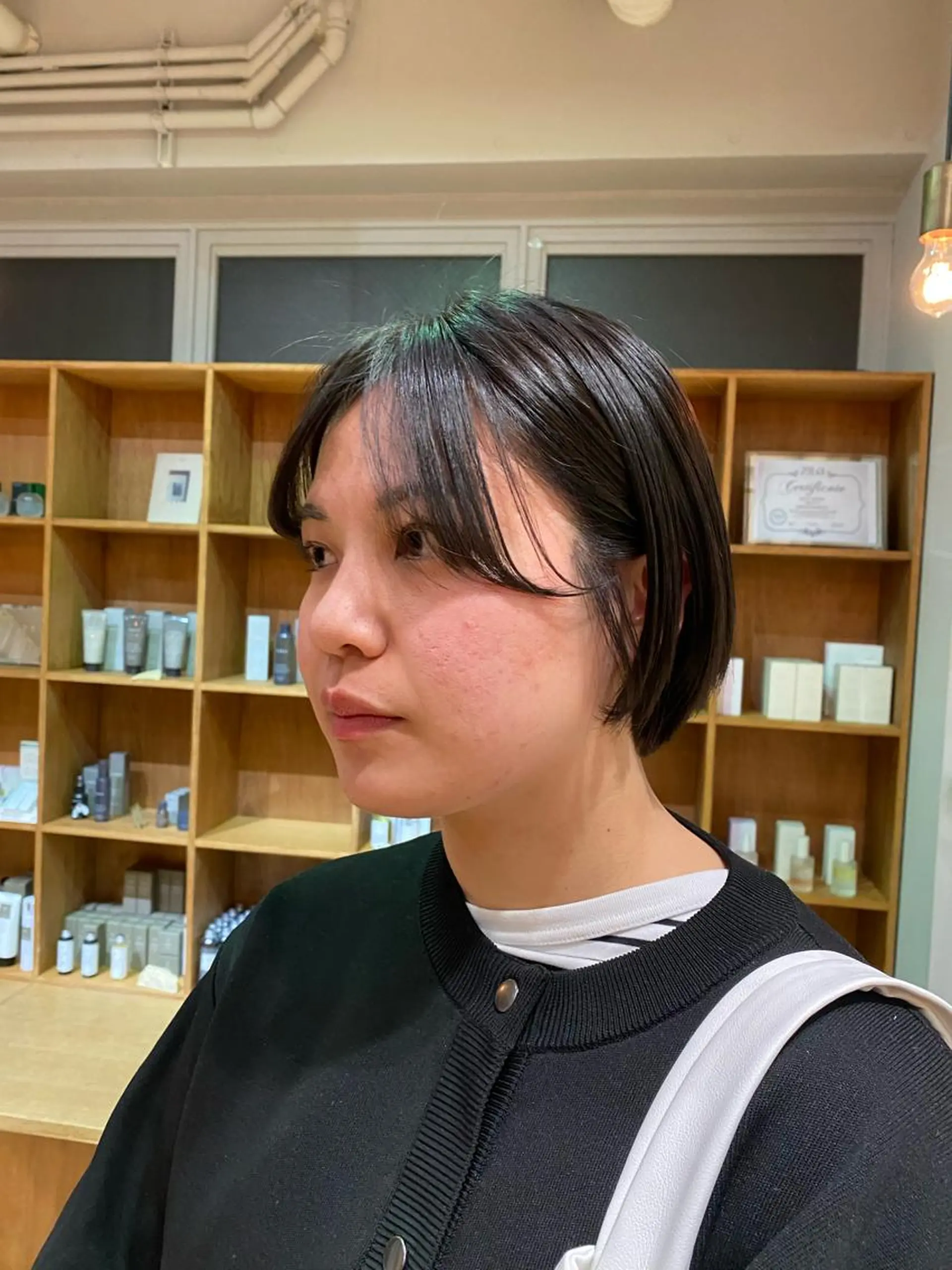 ショート 大人可愛い♡コテ巻き パーマ🌼杉田 萌恵のヘアスタイル