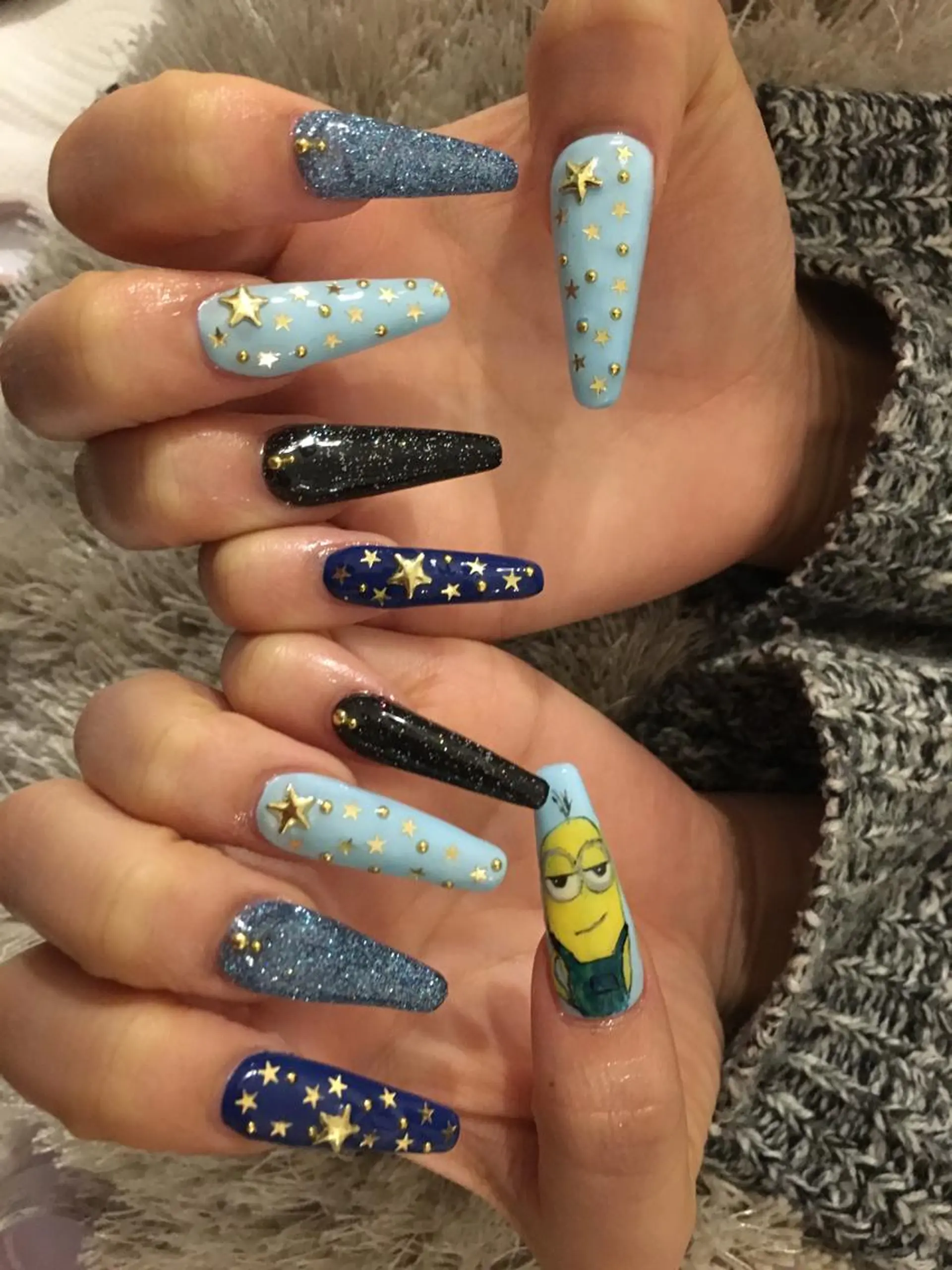 ネイル ハンドネイル 星 亜也加のネイルデザイン