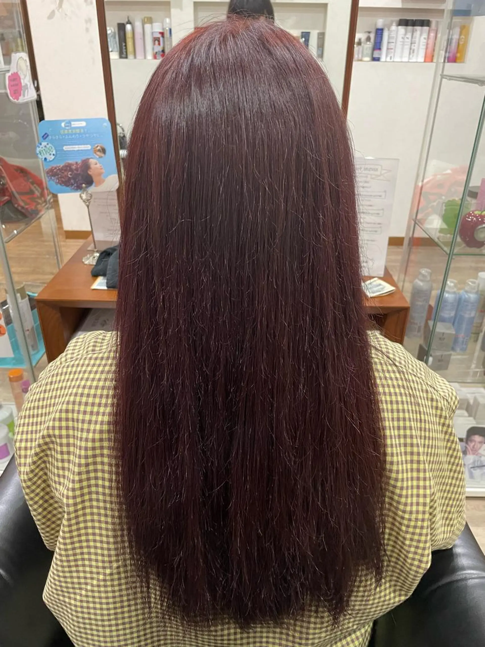 ロング 山田 梓のヘアスタイル