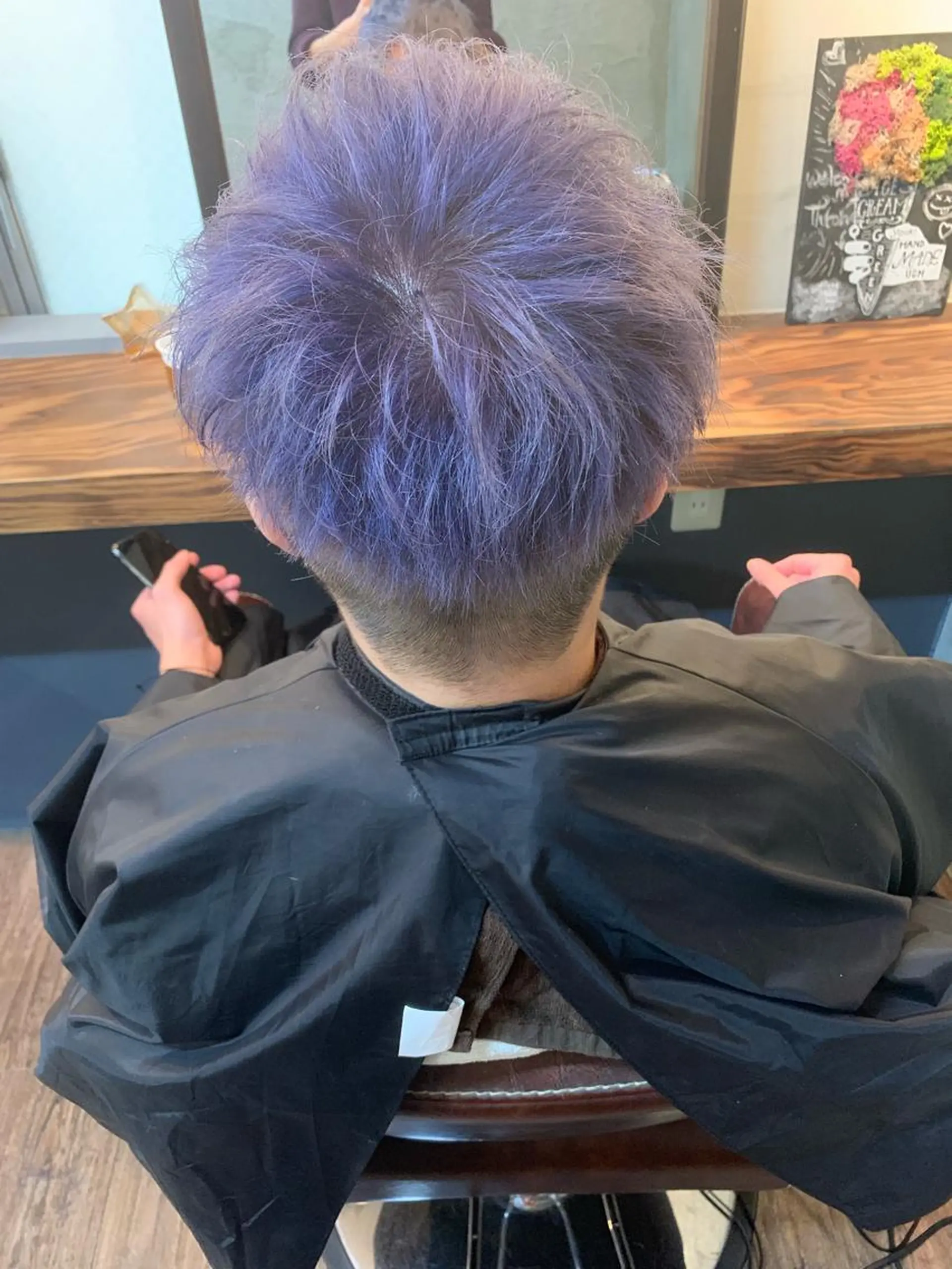 ショート カット ヘアカラー トリートメント ヘアセット ✨上村 潤平✨メンズヘア✨のヘアスタイル