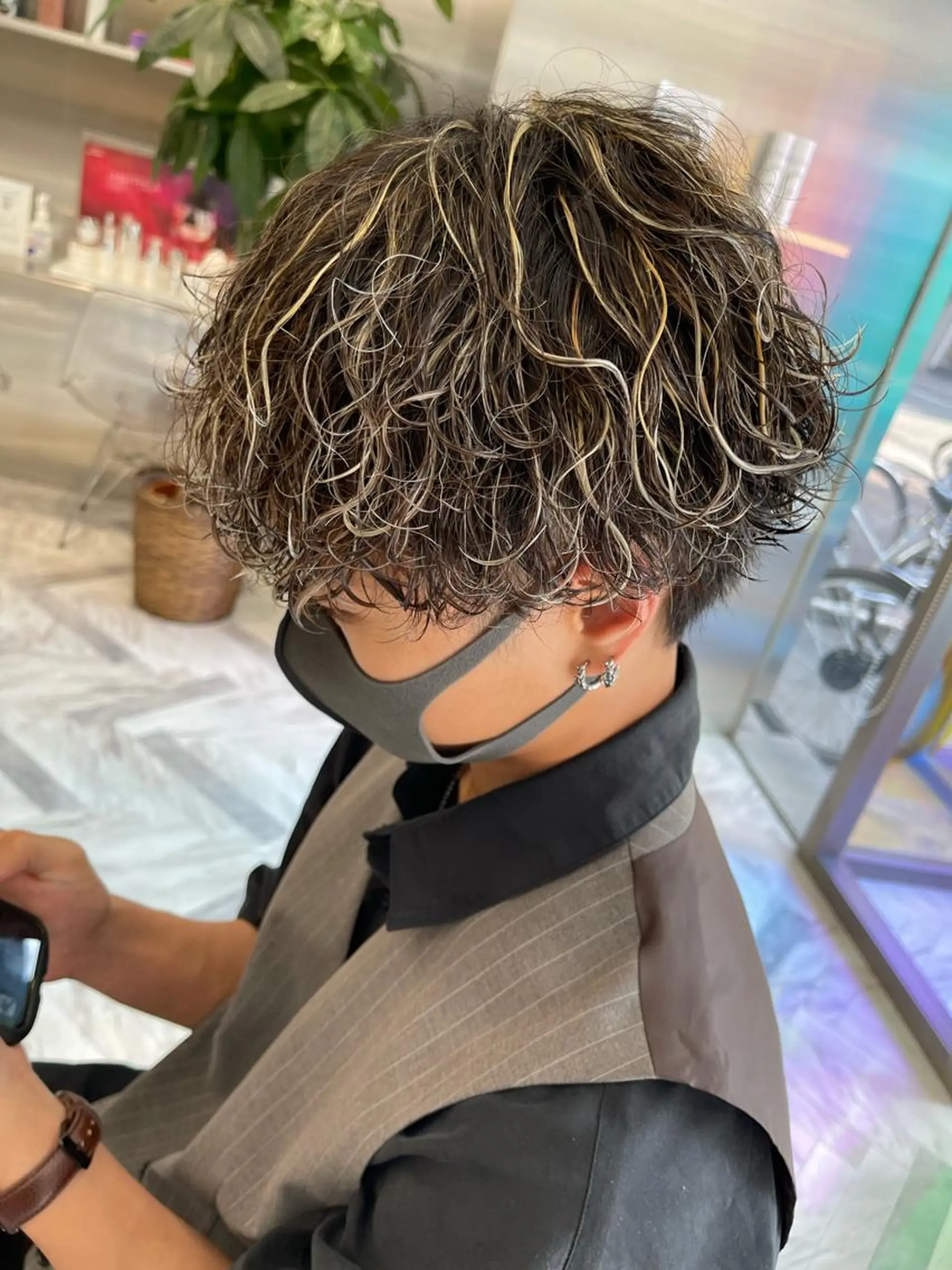 パーマ 石井 光星のヘアスタイル