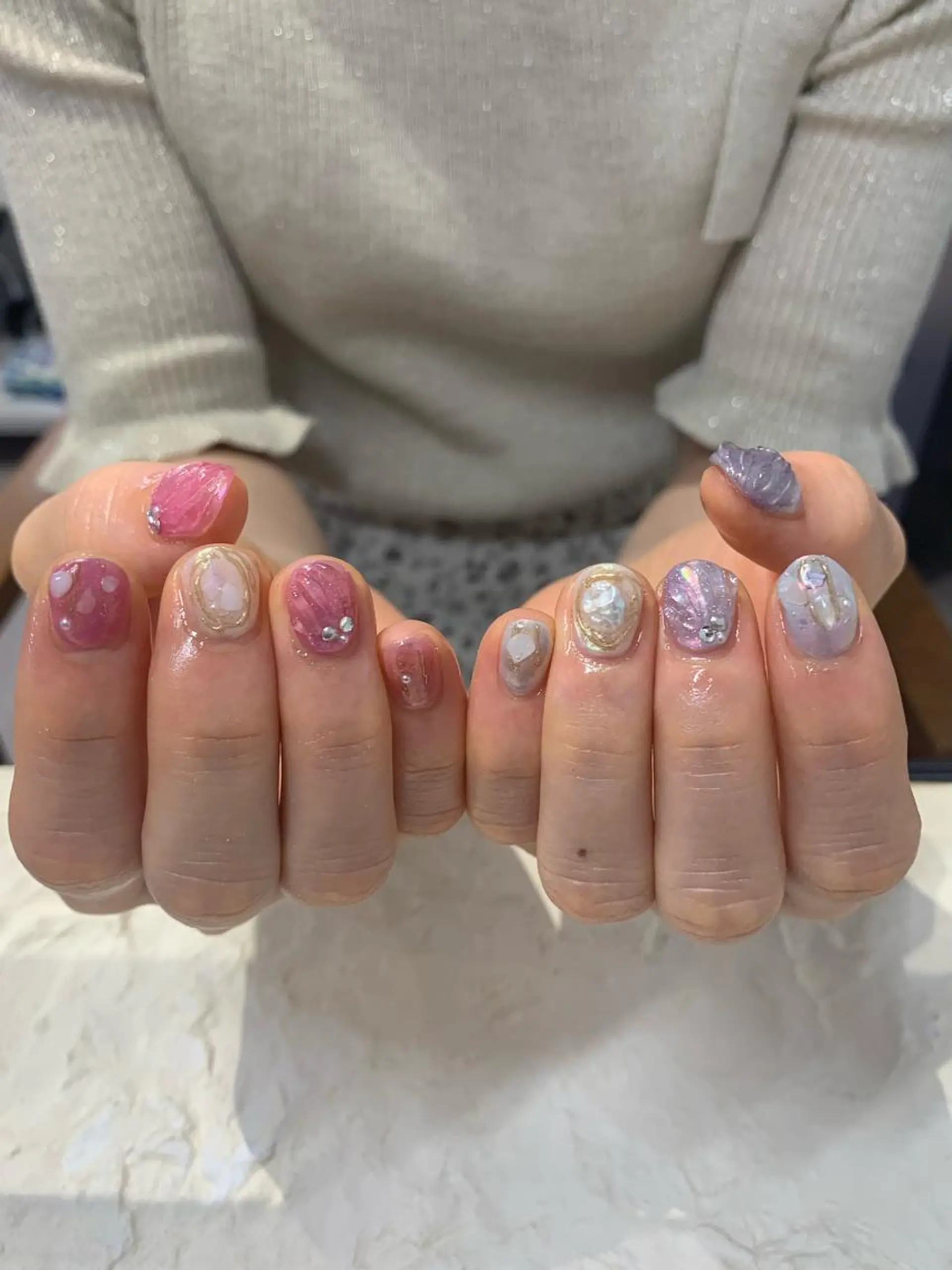 ネイル マキノ ユイのネイルデザイン