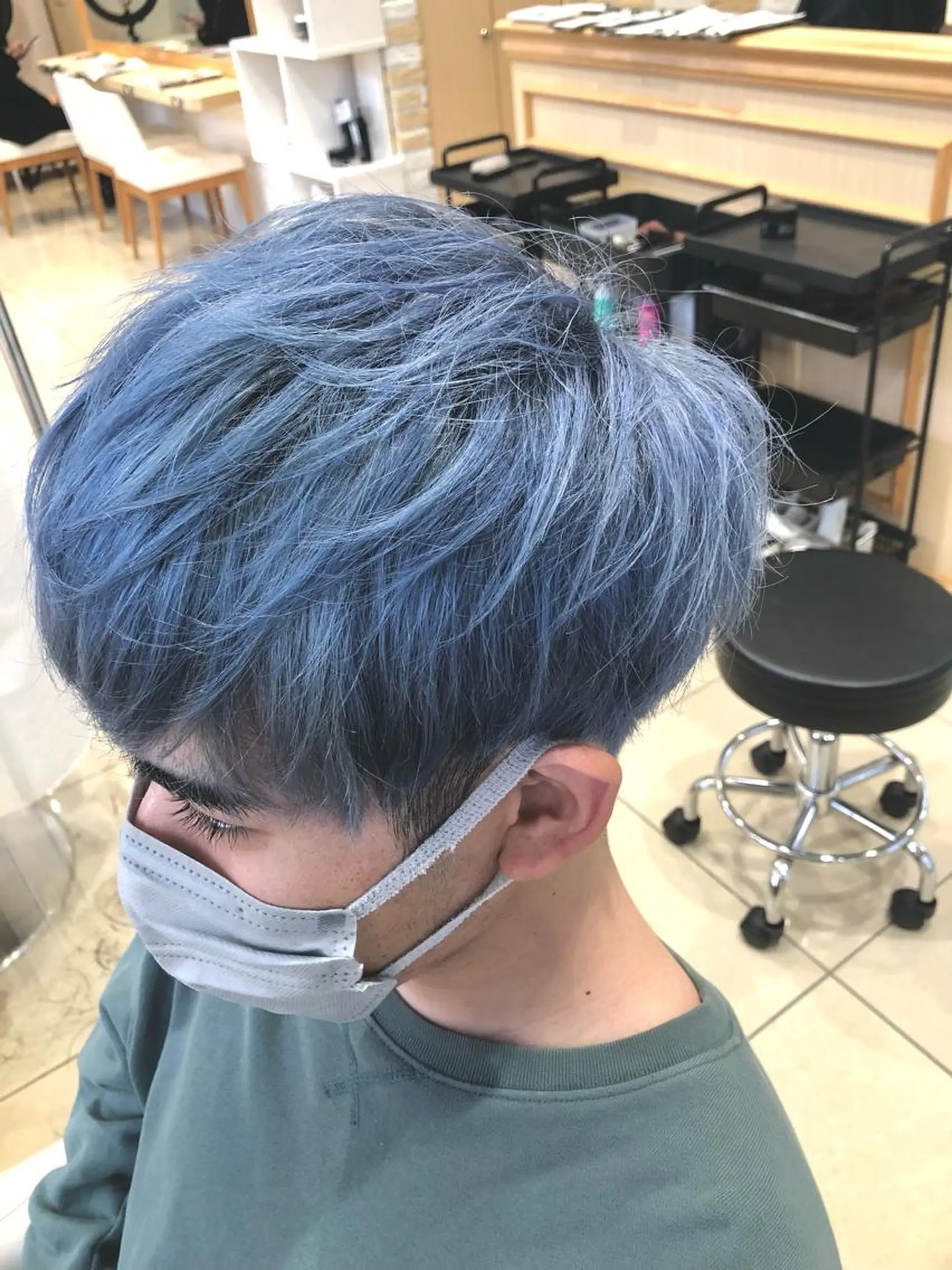 ショート カラー メンズ カット ヘアカラー トリートメント 低ダメージ施術/ 🐮牛木 史裕🐮のヘアスタイル