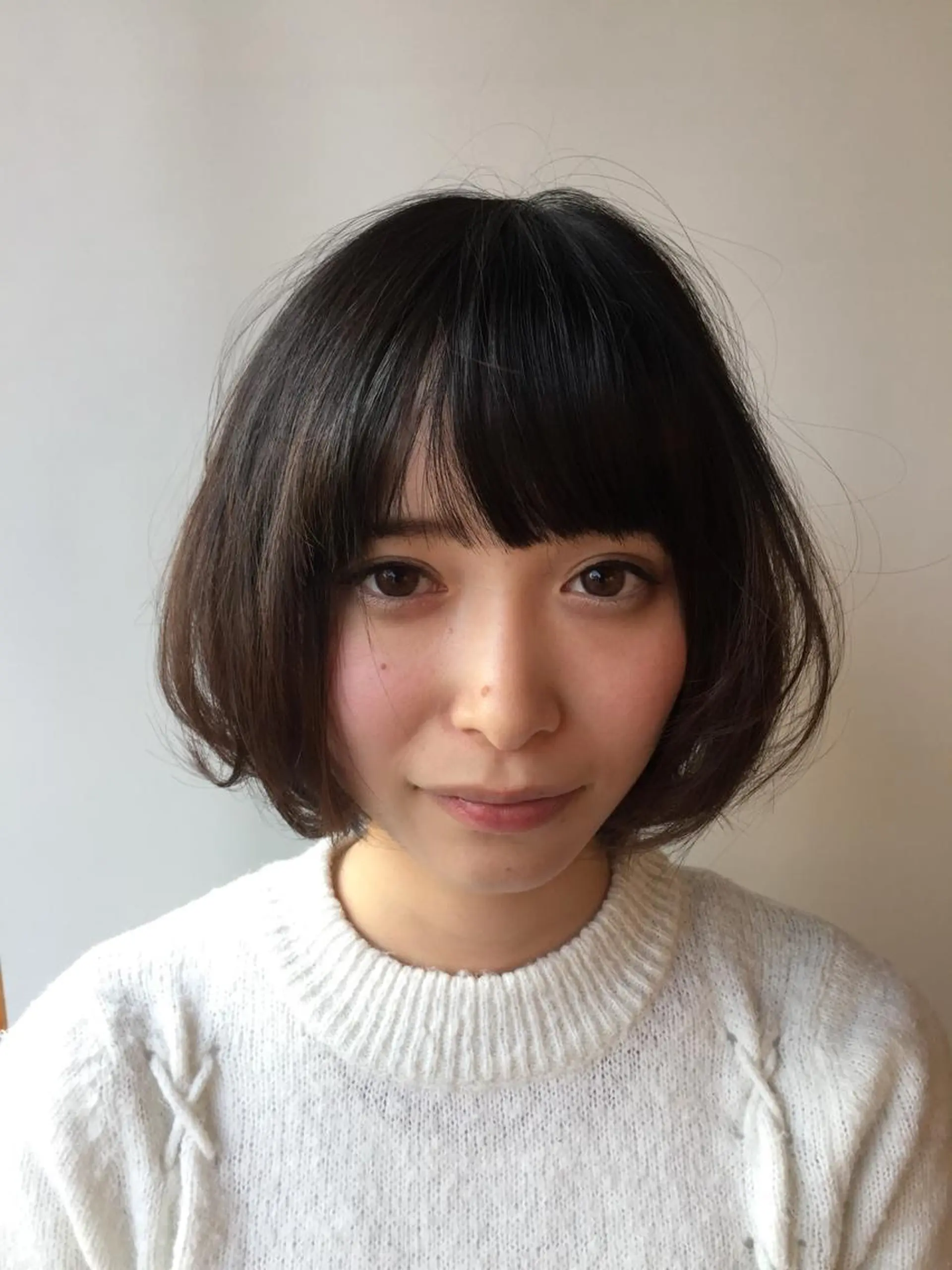 ミディアム カラー パーマスタジオ グレイス はやとのヘアスタイル