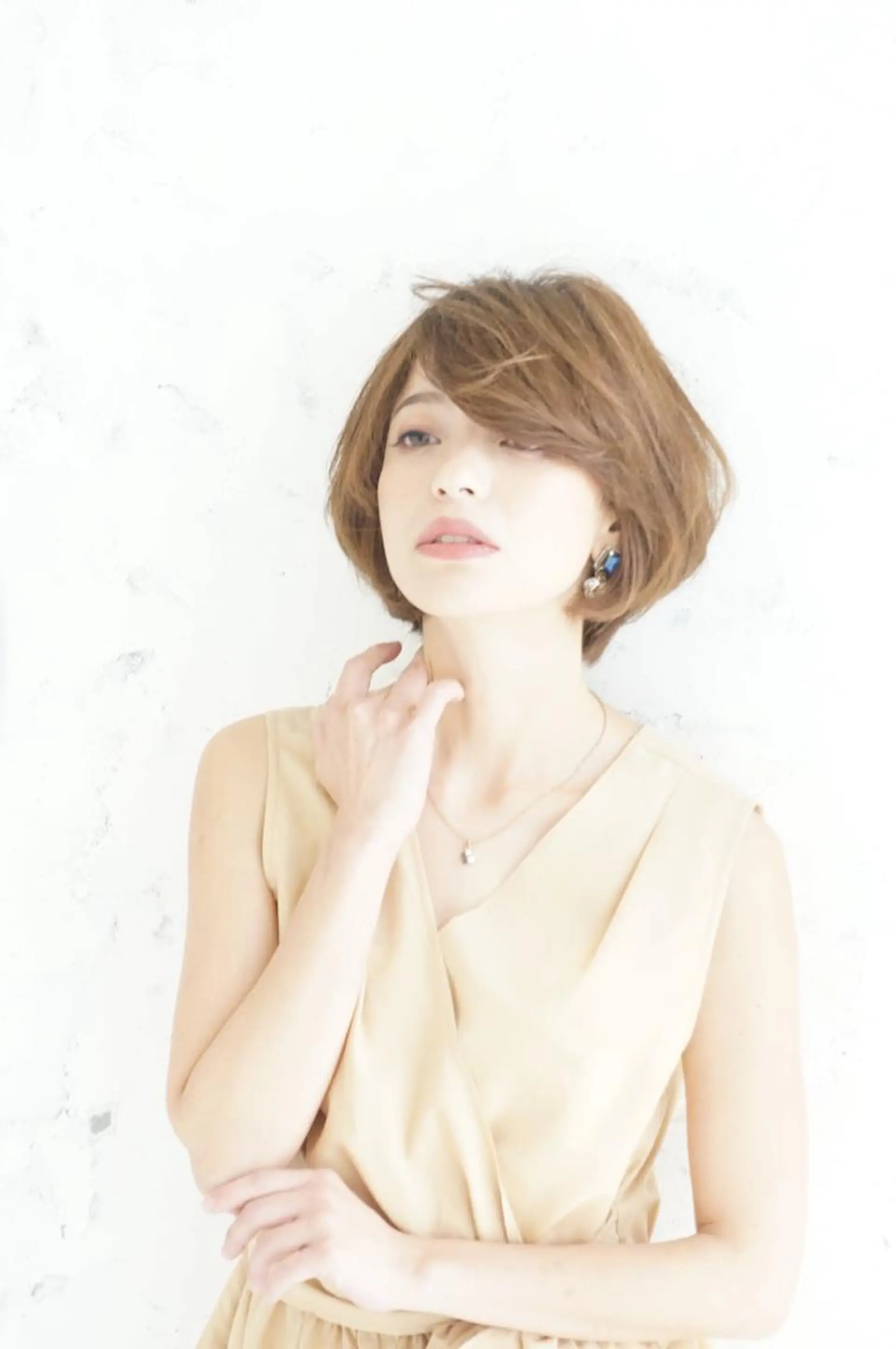 ショート カラー 瀬尾 加寿馬のヘアスタイル