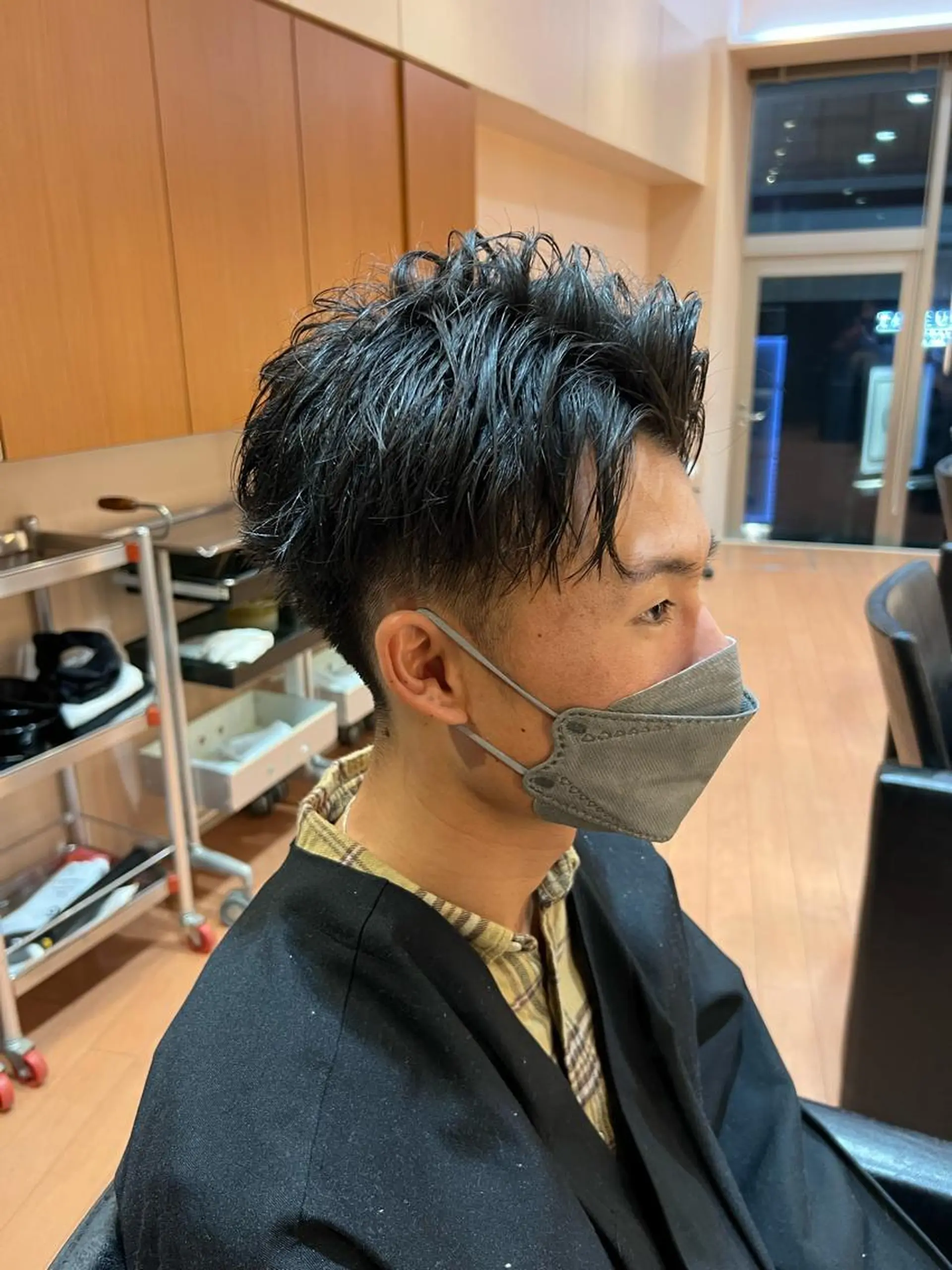 メンズ 柴田 綺音のヘアスタイル