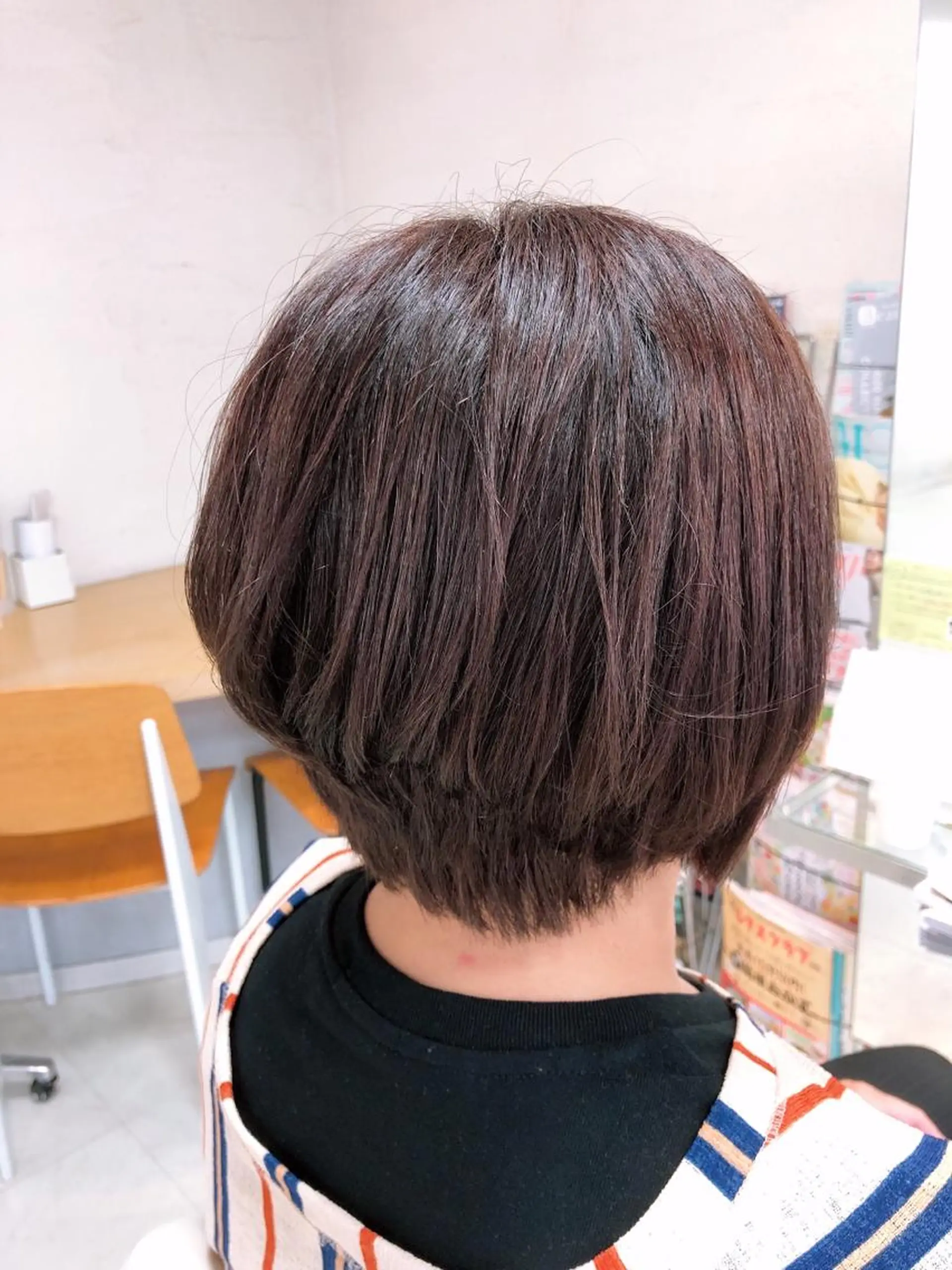 ショート ショートボブ ボブ ショートヘア カット 阿部 美咲のヘアスタイル