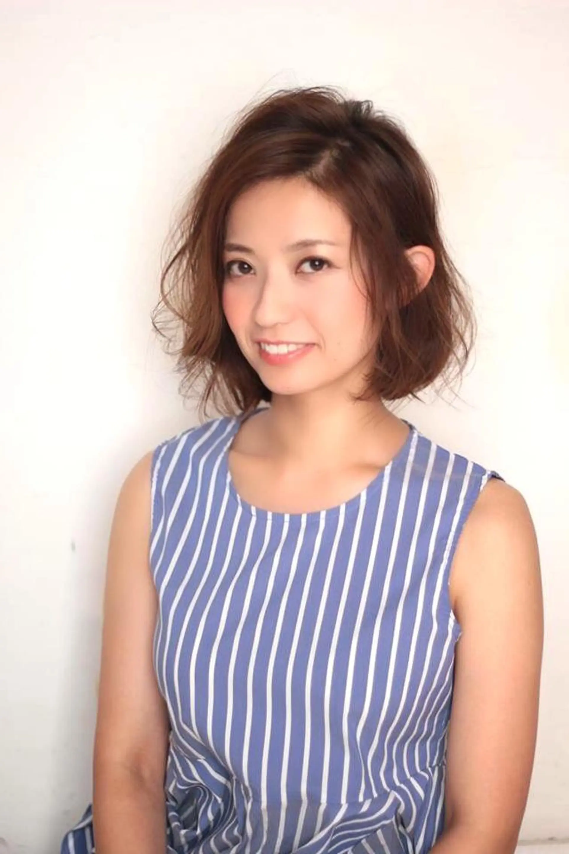 ショート ボブ ヘアカラー トリートメント 青木 大輔のヘアスタイル