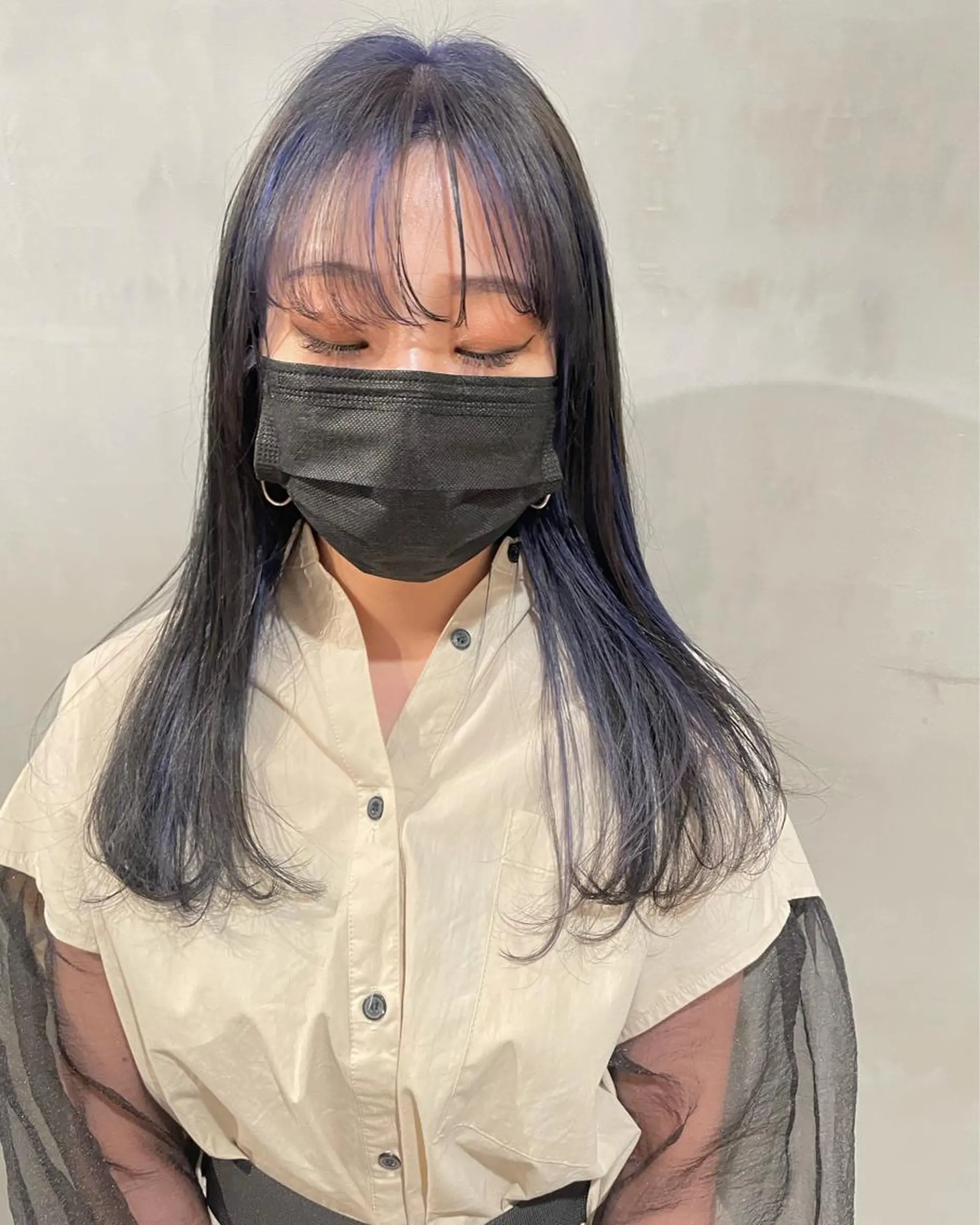 ロング カラー カット ヘアカラー トリートメント 優作 〜圧倒的信頼〜のヘアスタイル