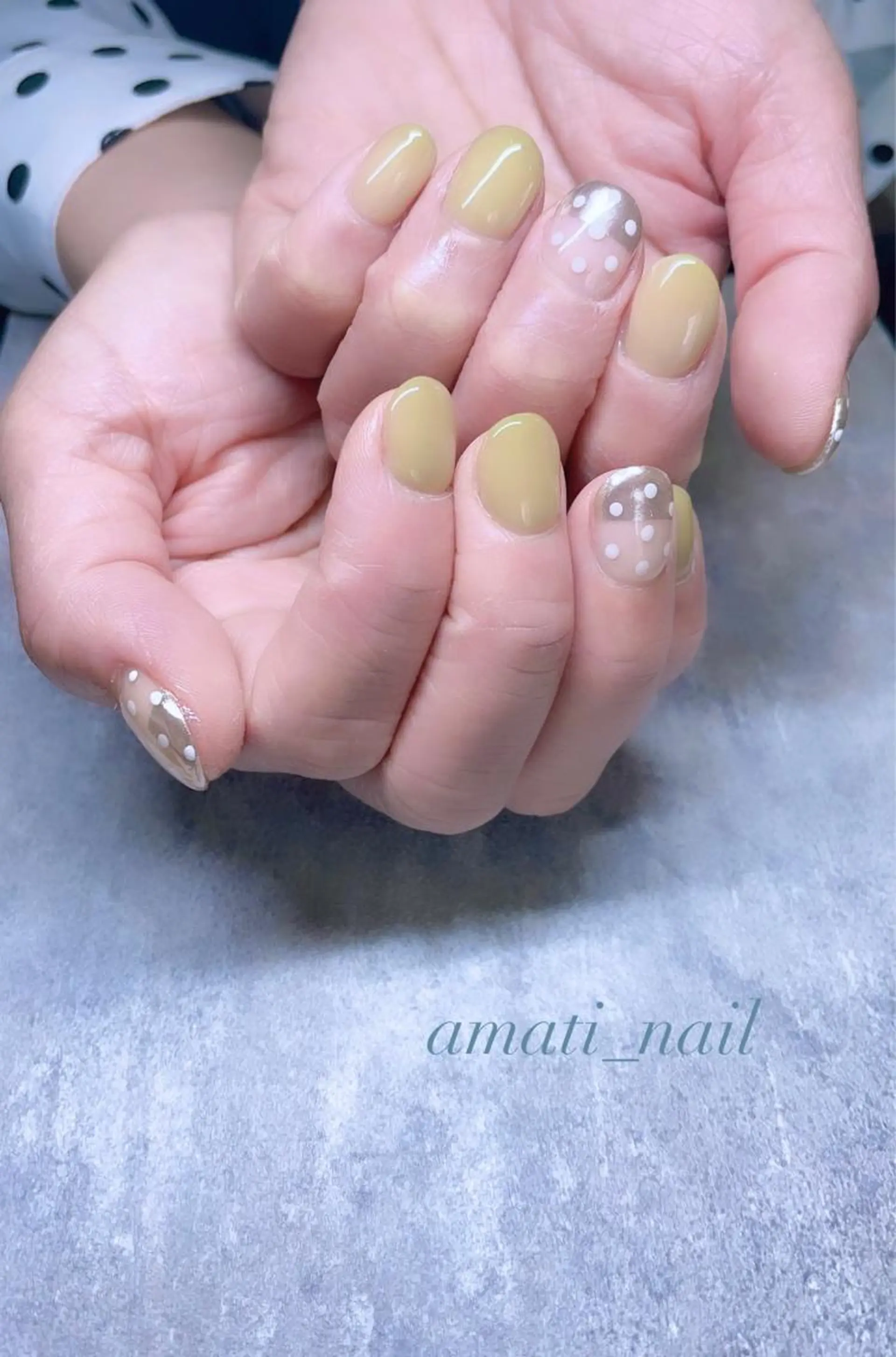 ネイル フットネイル ジェルネイル グラデーション マグネットネイル ミラーネイル ハンドネイル amati_nail TAKAKOのネイルデザイン