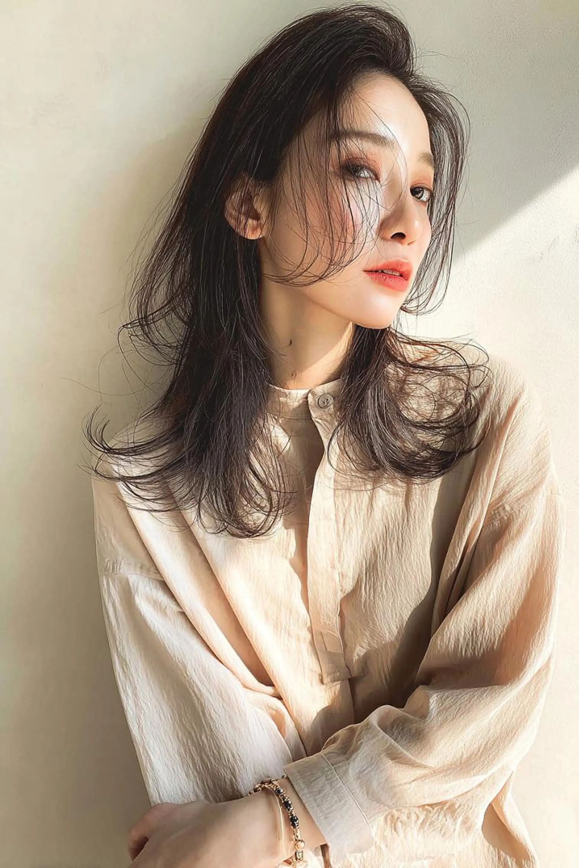 セミロング カラー ブリーチ職人/ shori/店舗代表のヘアスタイル