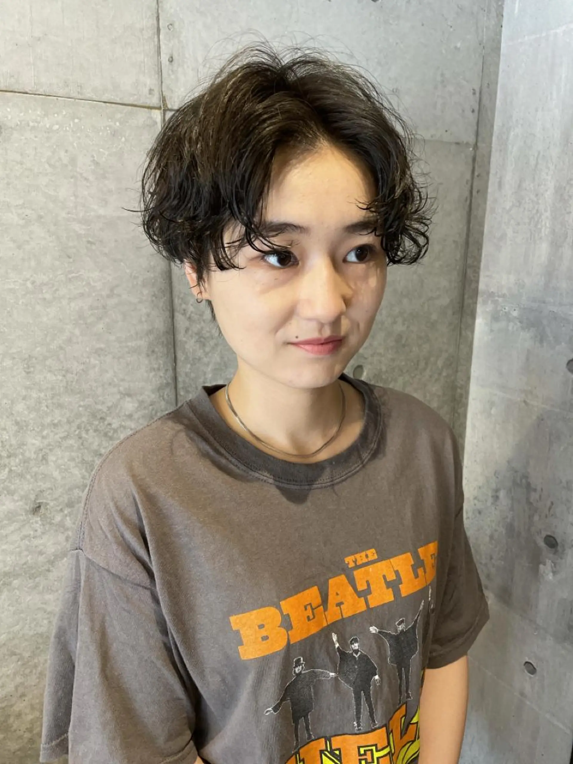 ショート パーマ 伊藤 玄のヘアスタイル
