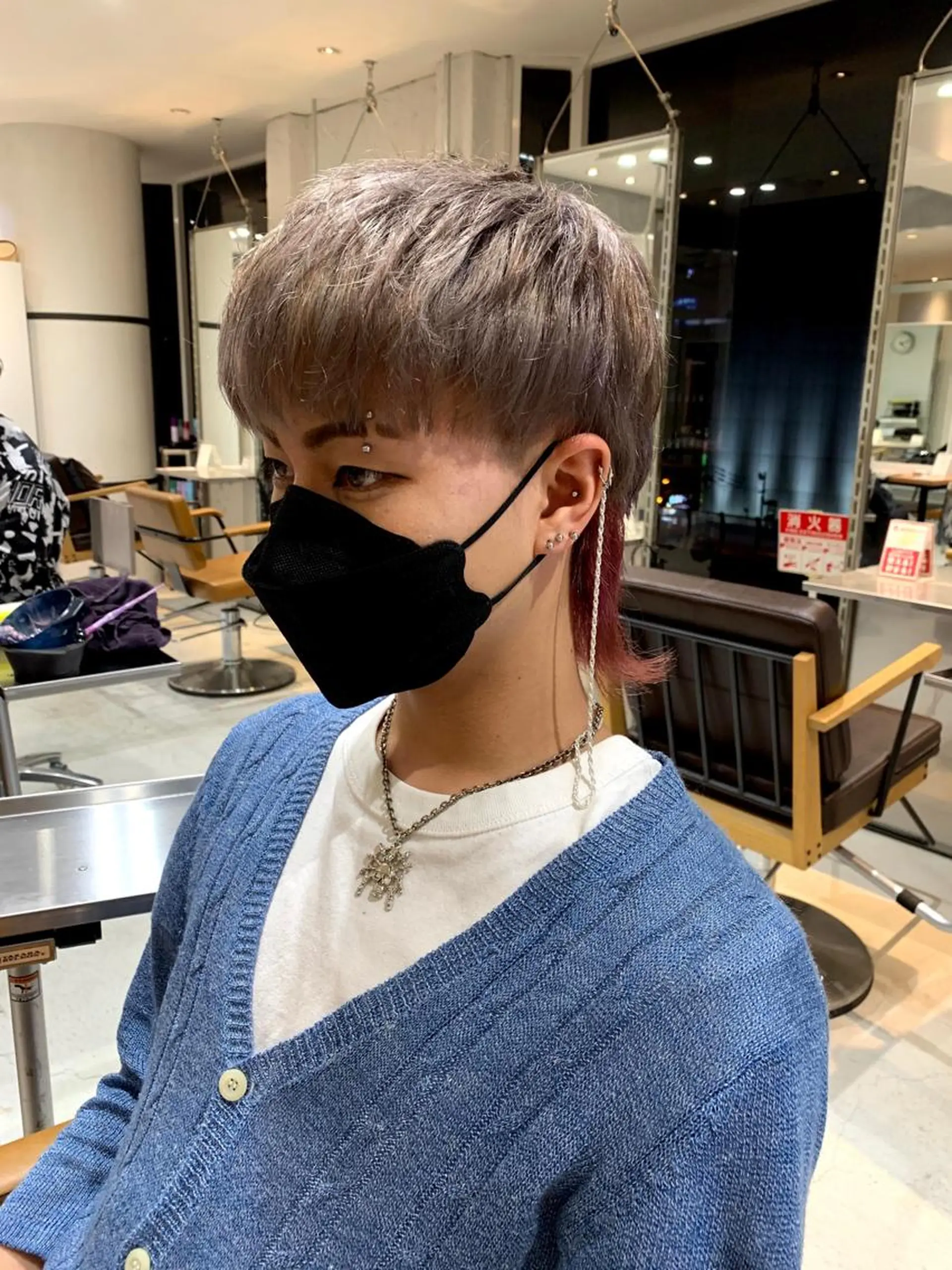 ショート カラー メンズ 大阪韓国ヘア 🦋RINKAのヘアスタイル