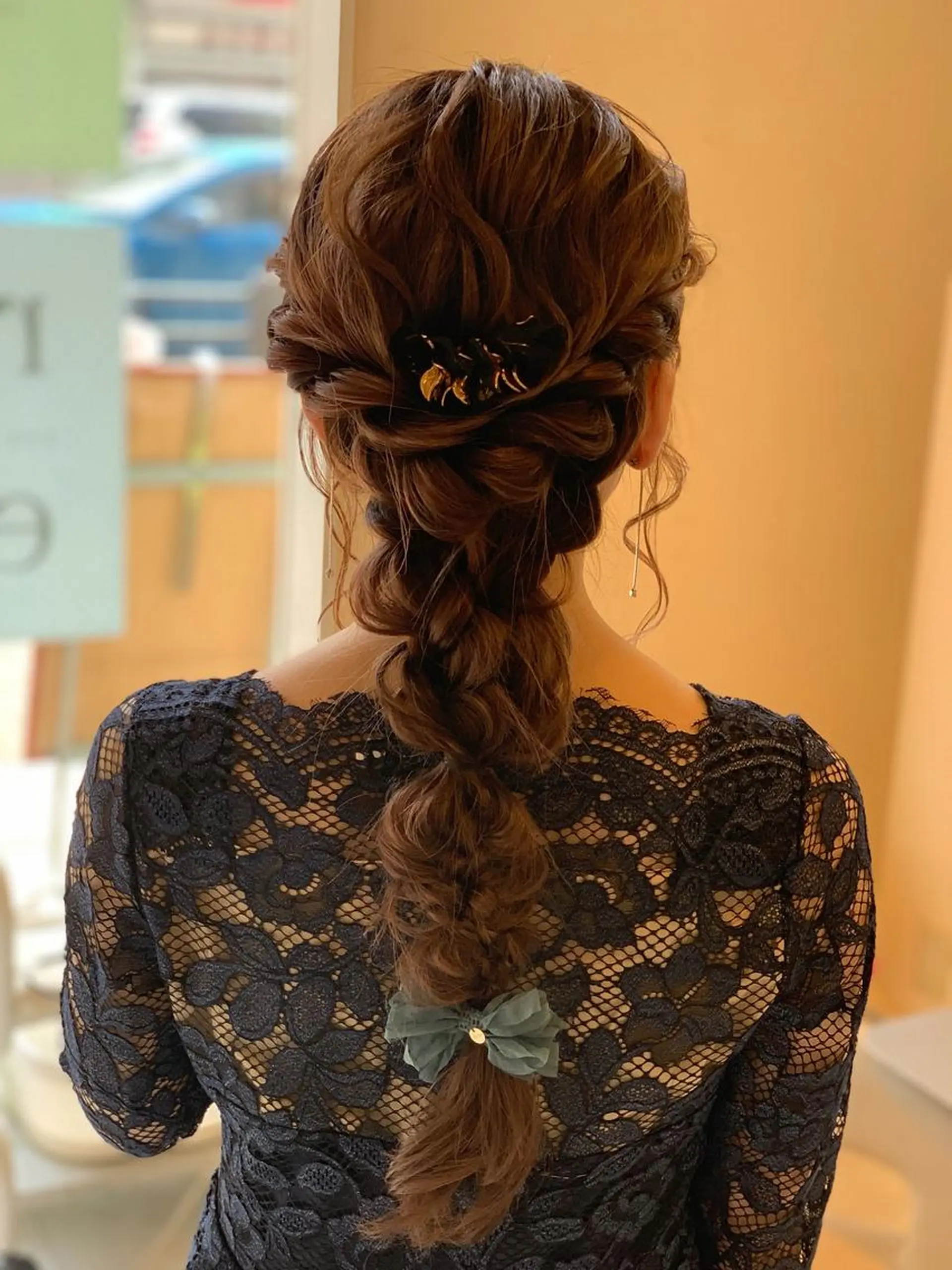 ロング ヘアセット 本田 卓也のヘアスタイル