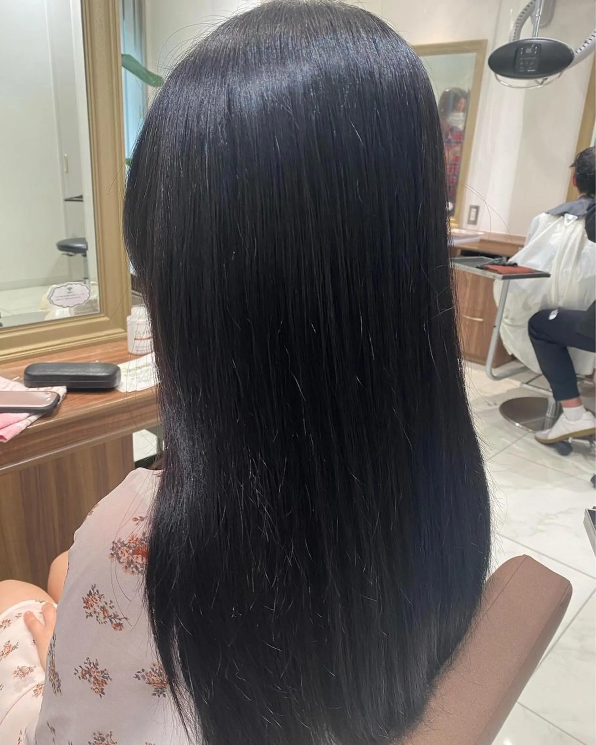 ロング カラー 黒髪 ロング 🎀暖色color/ トップスタイリストのヘアスタイル