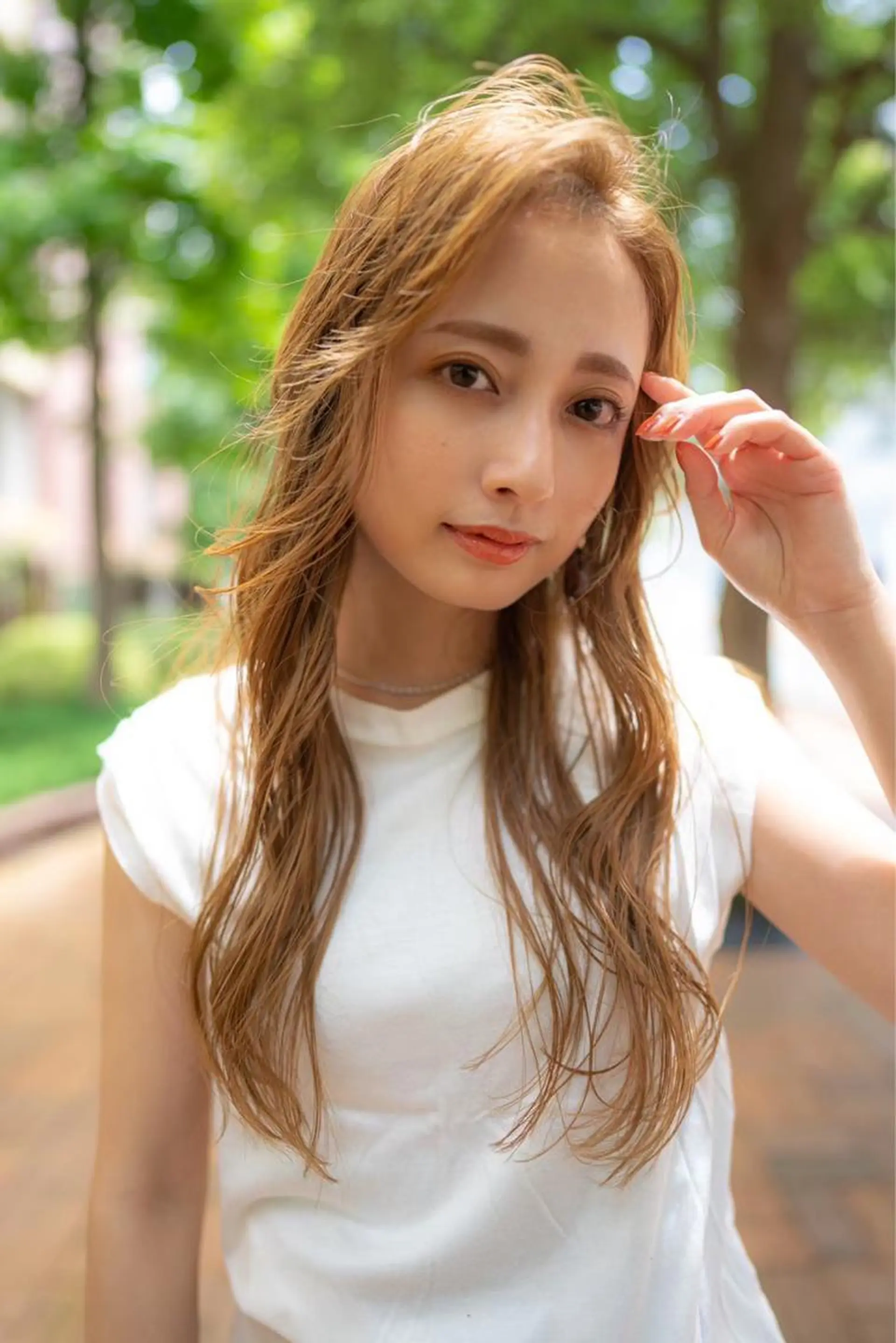 セミロング カラー Anthurium 吹田💐のヘアスタイル