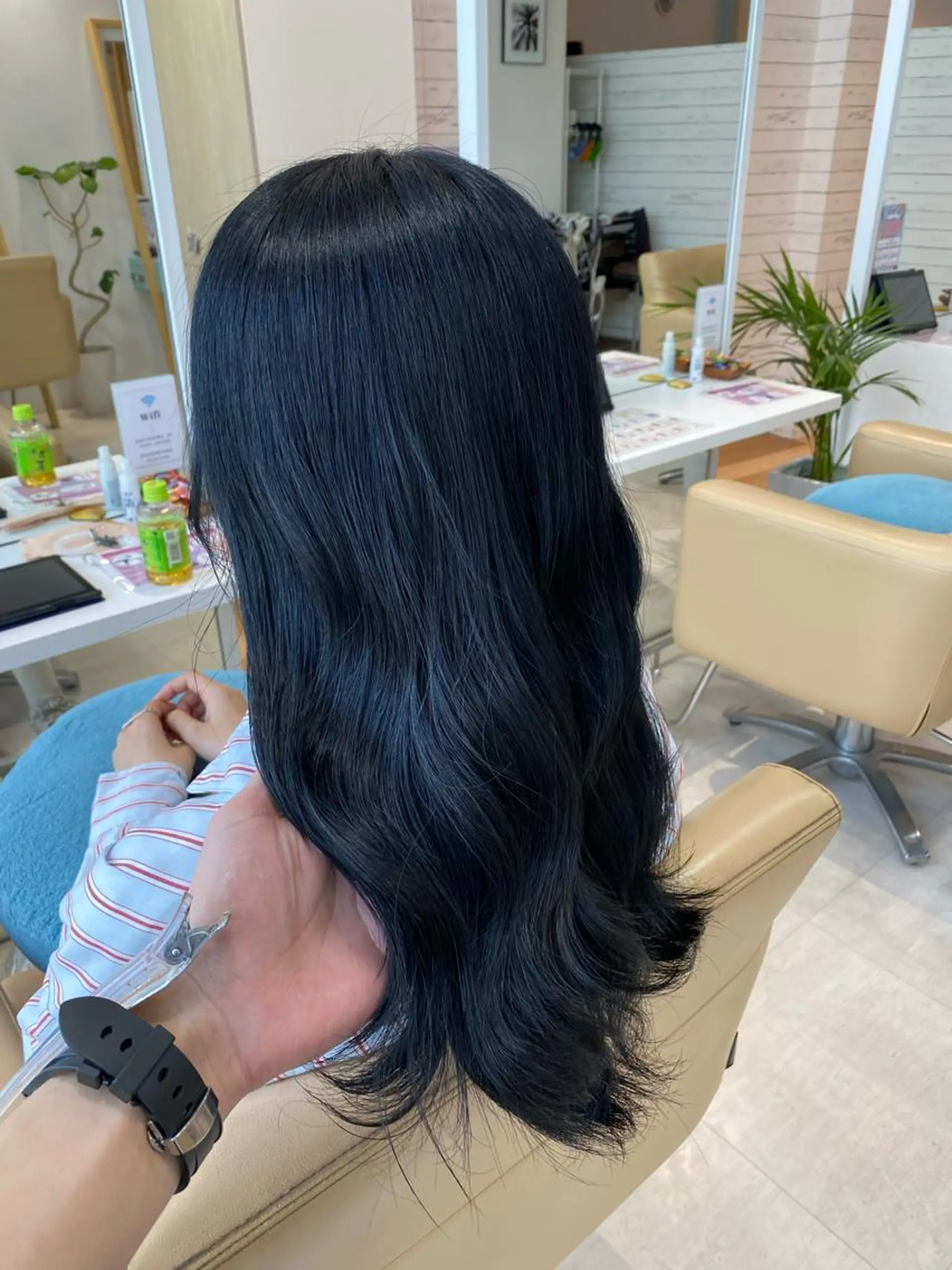 セミロング 荒木 たけるのヘアスタイル