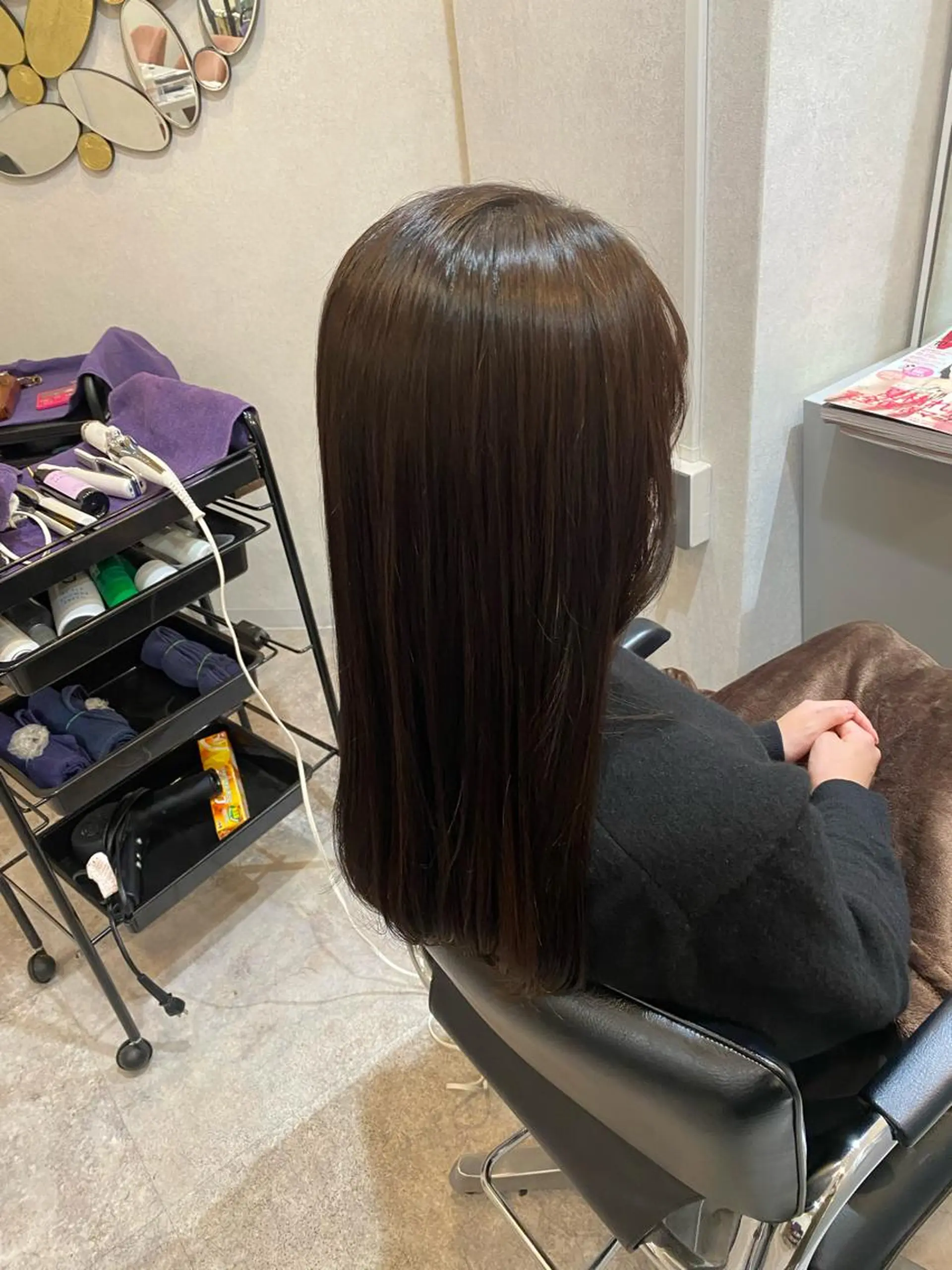 ロング 柔らかい縮毛矯正/ ボブ/北林のヘアスタイル