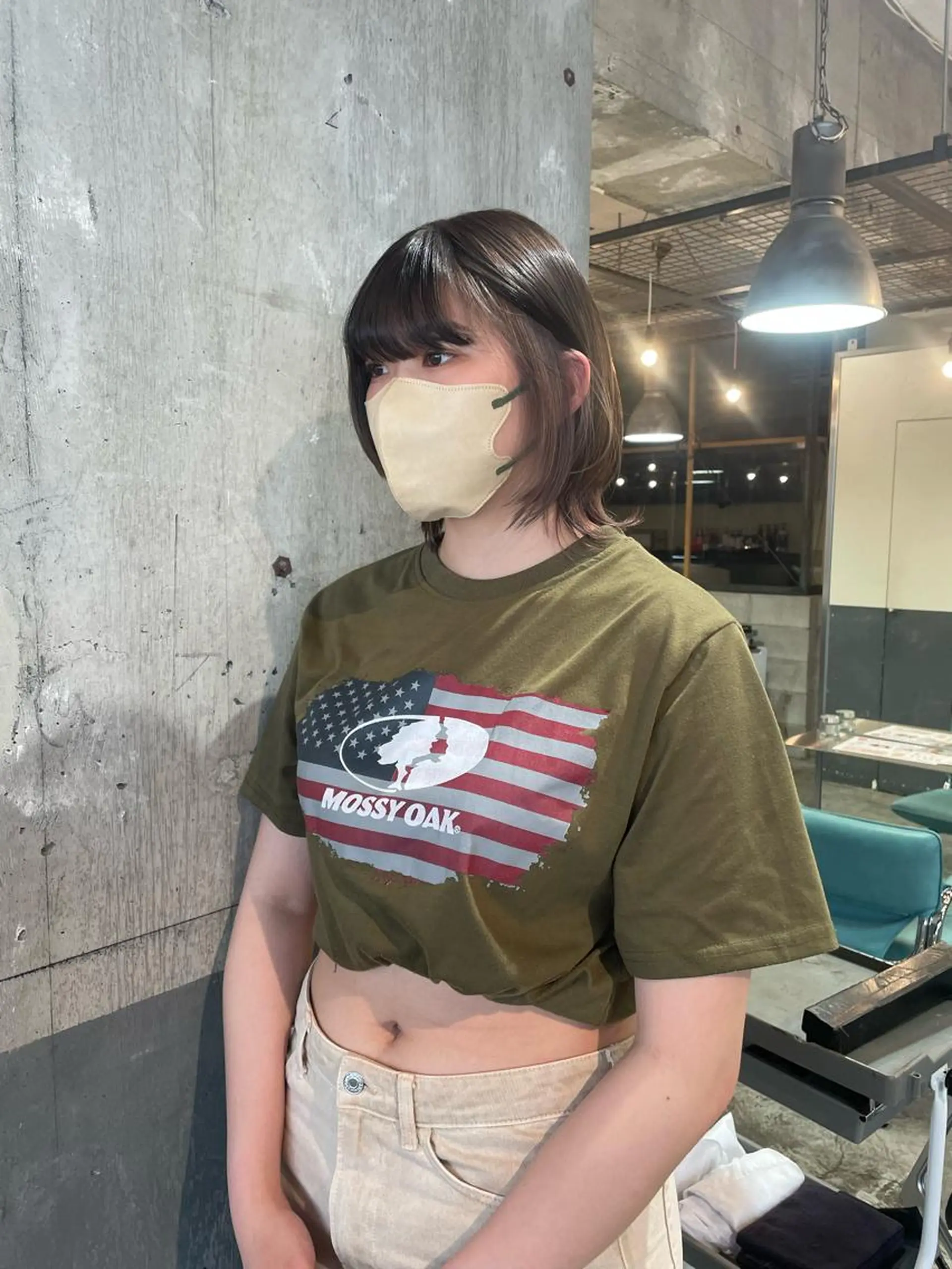 ミディアム カラー インナーカラー 海外レイヤー /NAGISAのヘアスタイル