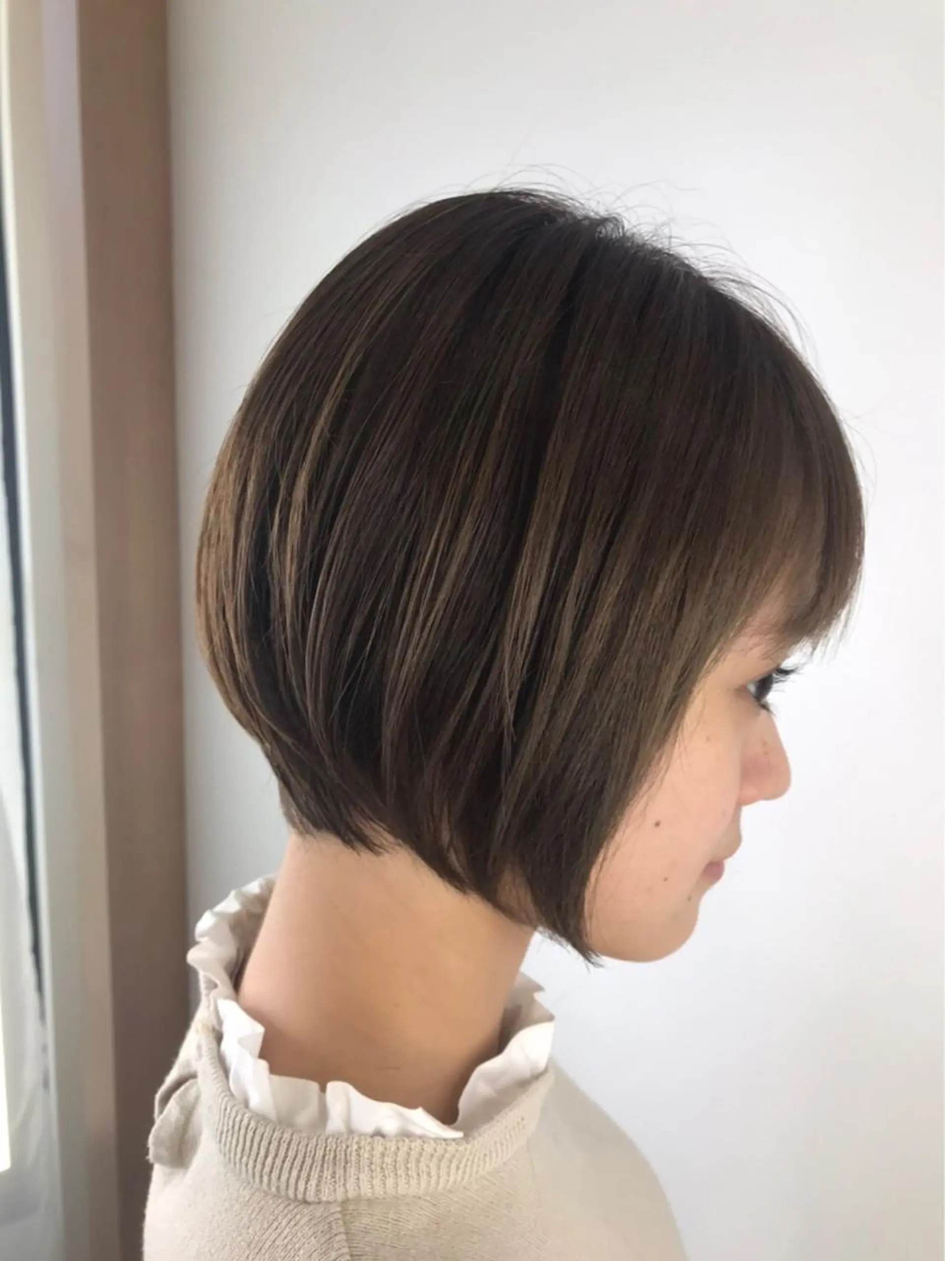 ショート カラー カット ヘアカラー トリートメント Lien 深井店のヘアスタイル
