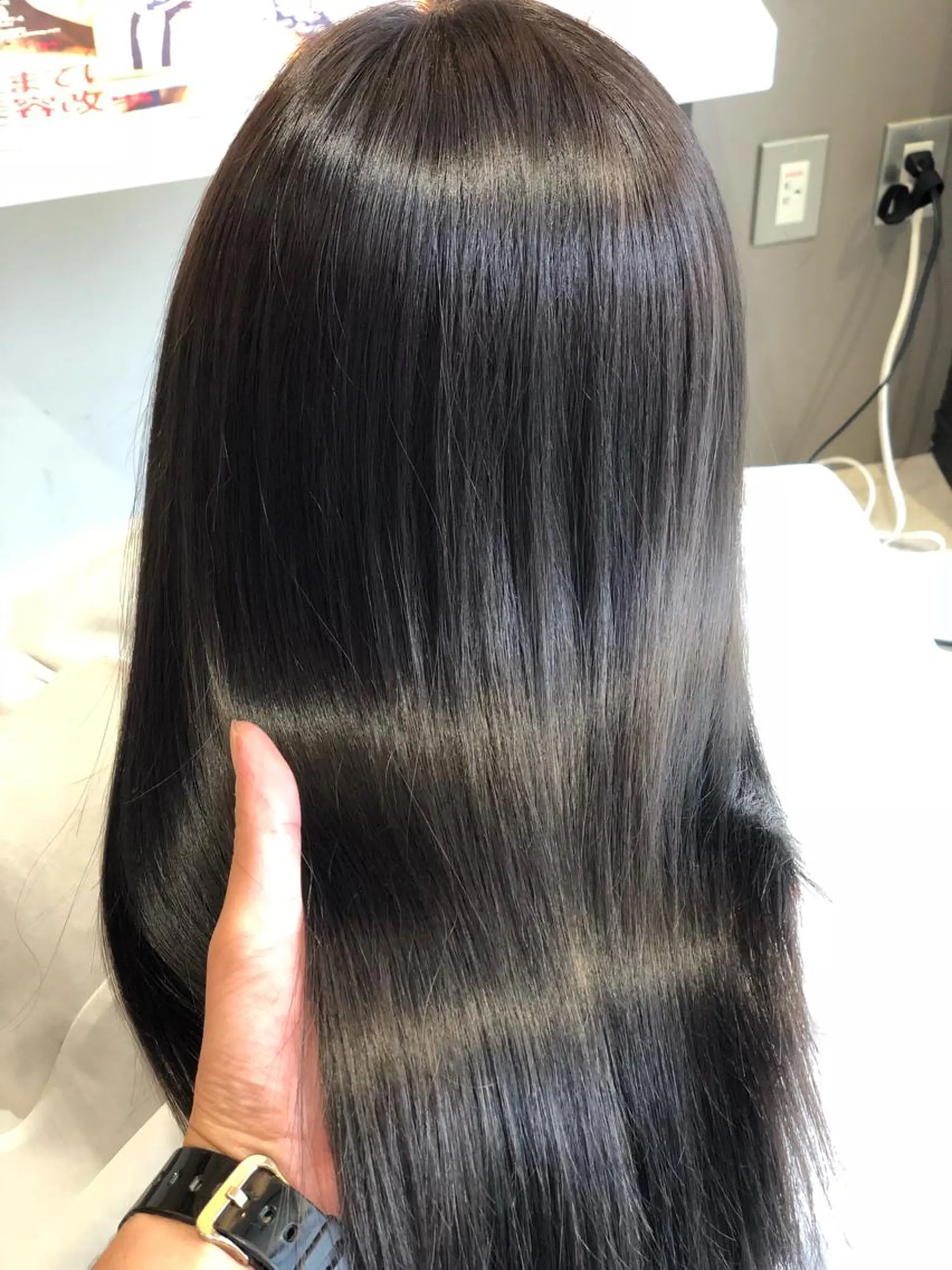 ロング カラー 透明感カラー グレージュ イルミナカラー トリートメント カット トリートメント wavi hair所属・後藤 ユウキ/髪質改善🫧のヘアスタイル