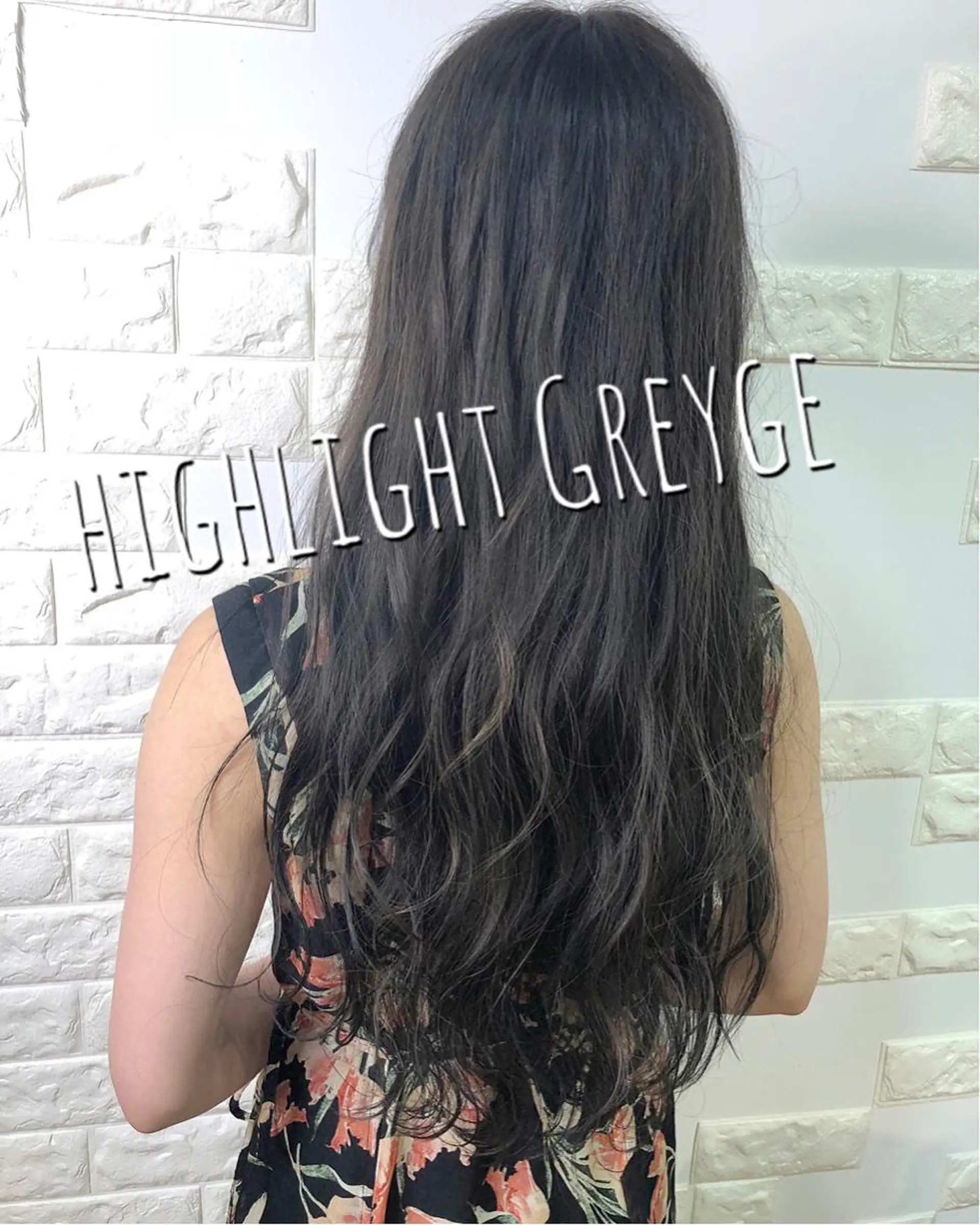 ロング カラー 横浜ブリーチムラ直し ハイトーン/ブリーチのヘアスタイル