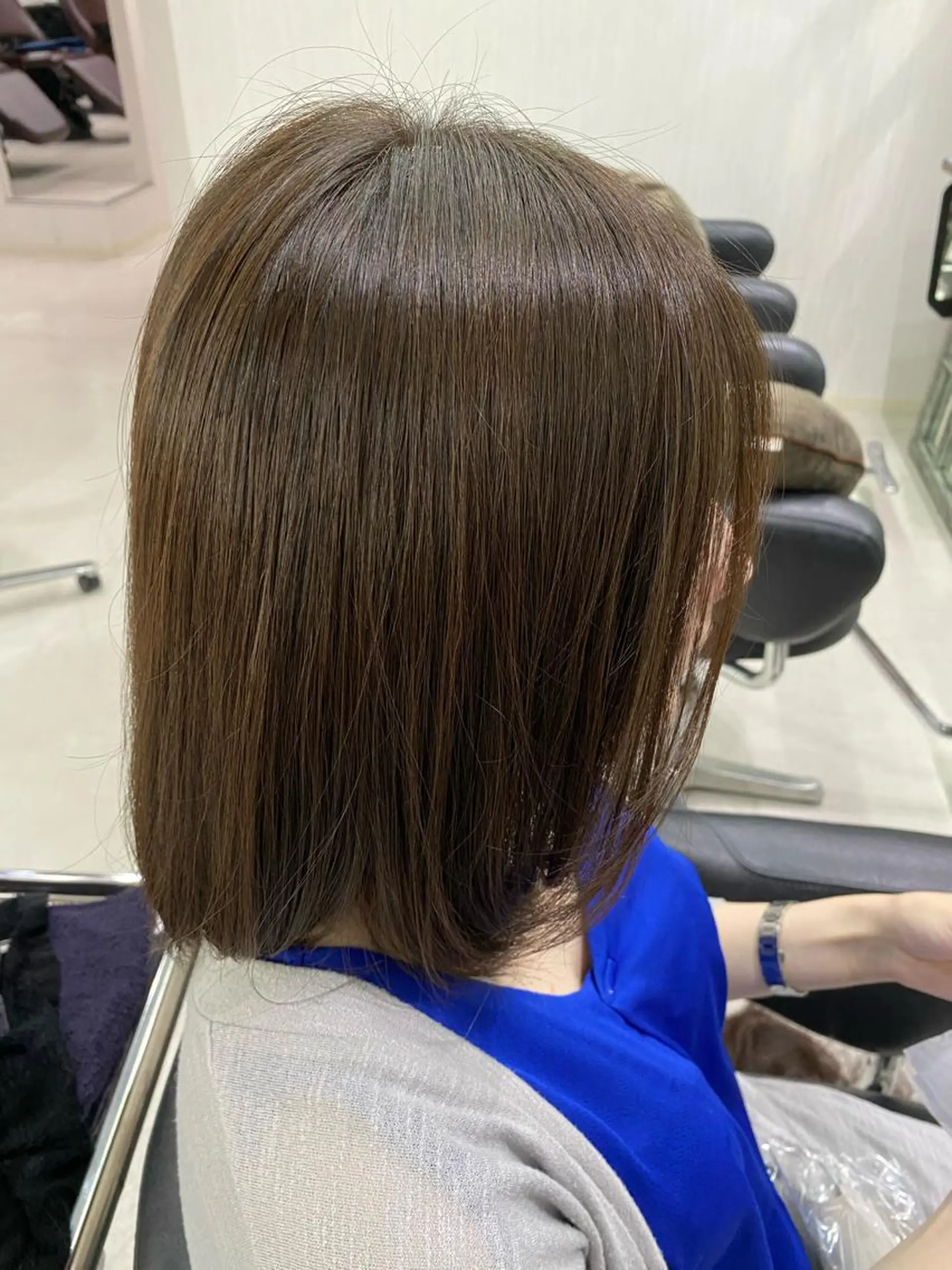 ミディアム カラー特化 横川　翔希のヘアスタイル