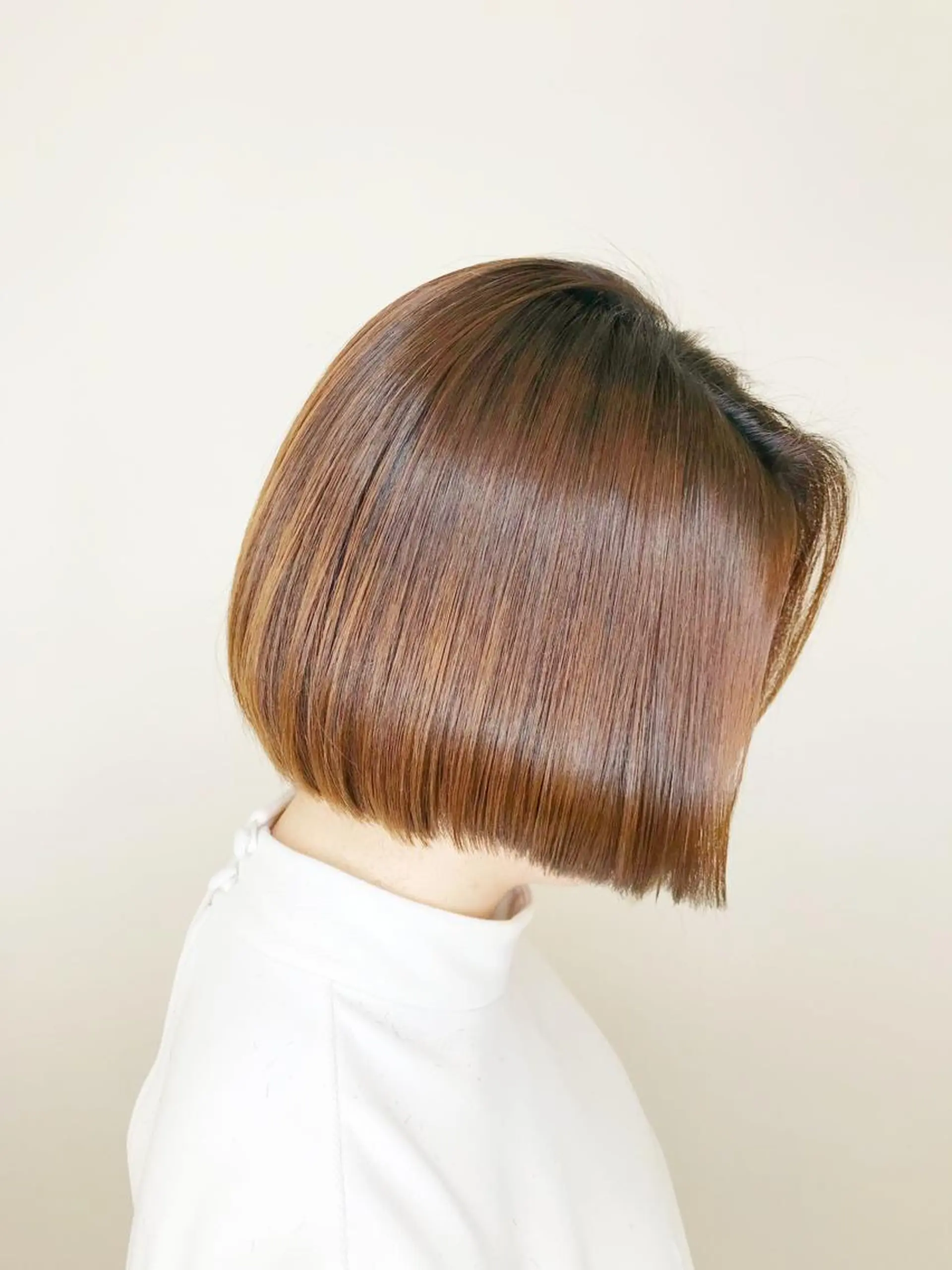 ショート カラー 赤み消しカラー /透明感カラー 上長のヘアスタイル