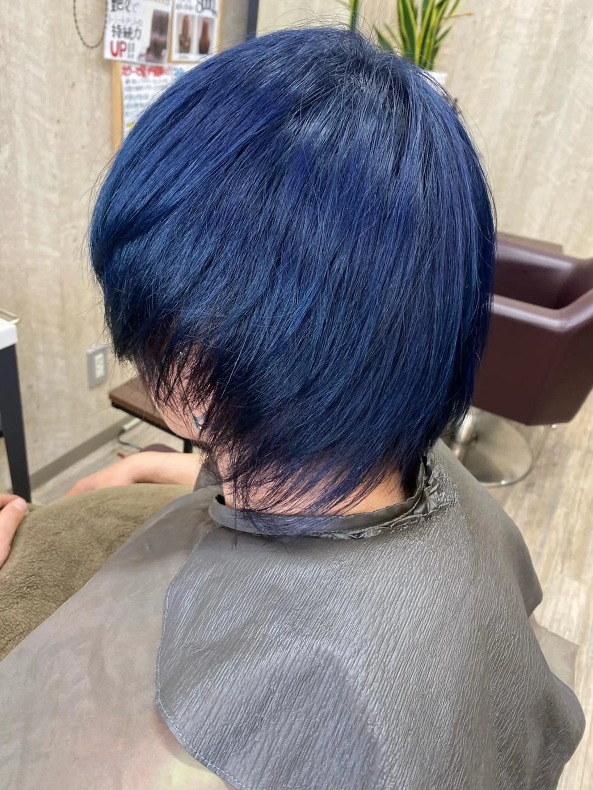 カラー メンズ メンズブリーチ ブリーチ ブルーカラー hair salon Ame(エイム)所属・熊井 達也のエステ・リラクイメージ