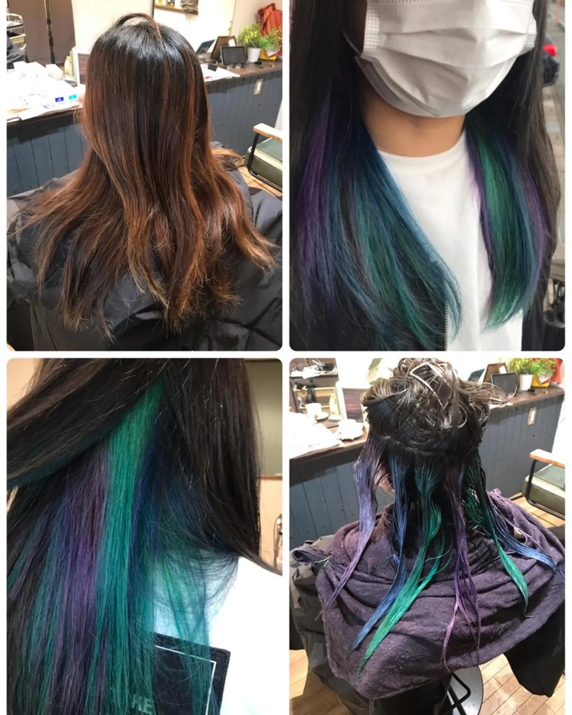 ロング カラー Ray hair 春日部のヘアスタイル