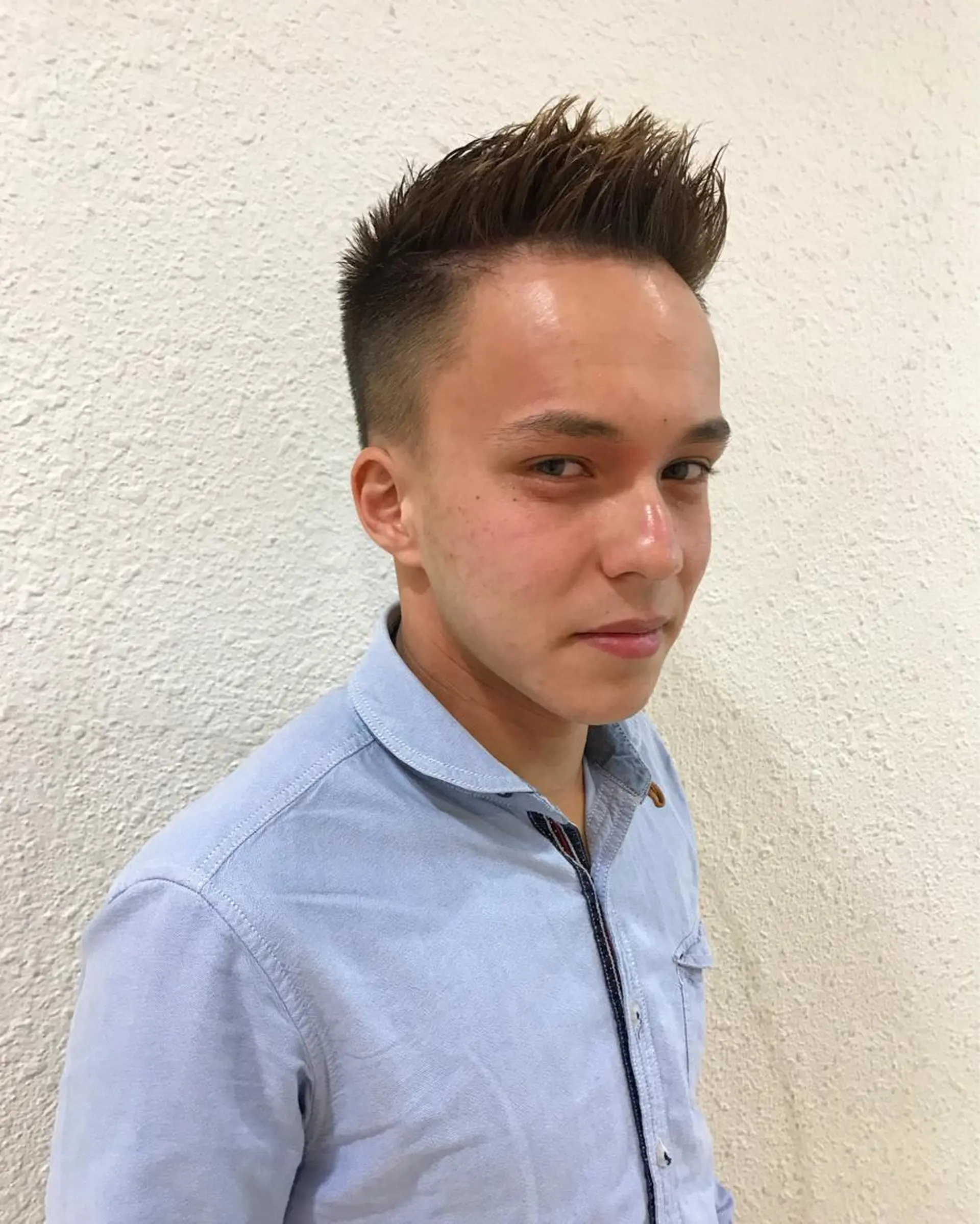 ショート カラー メンズ ショートヘア カット 🟦メンズパーマ🟦 横浜駅｜小上馬淳司のヘアスタイル