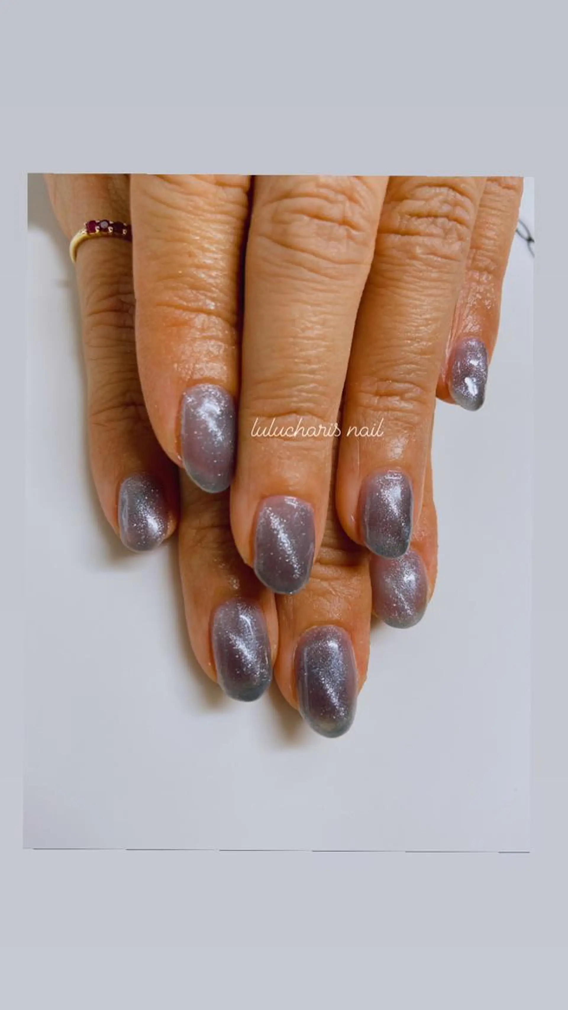 ネイル マグネットネイル Lulu charisu所属・lulucharis nailのネイルデザイン