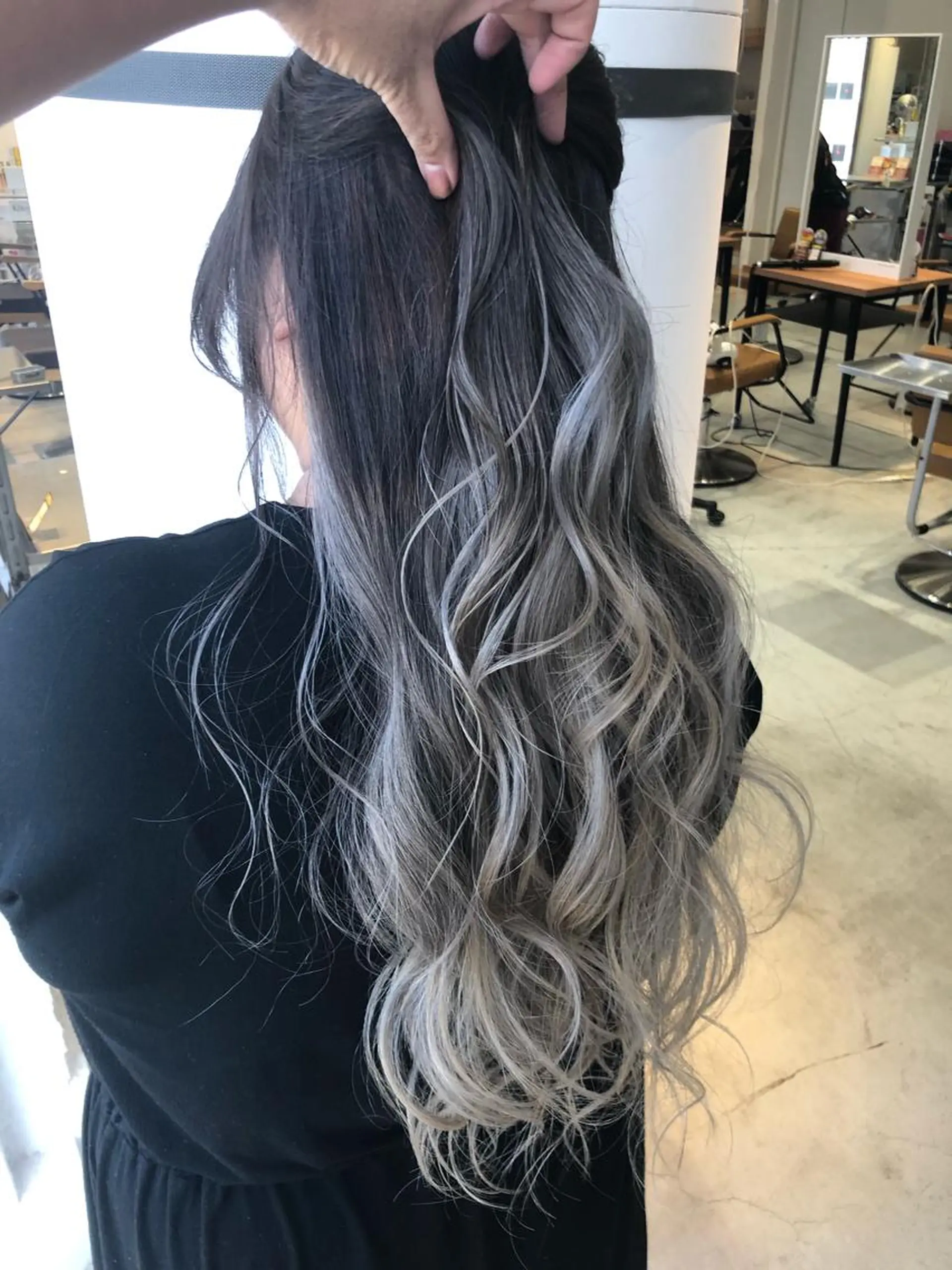 ロング カラー welring hair salonのヘアスタイル