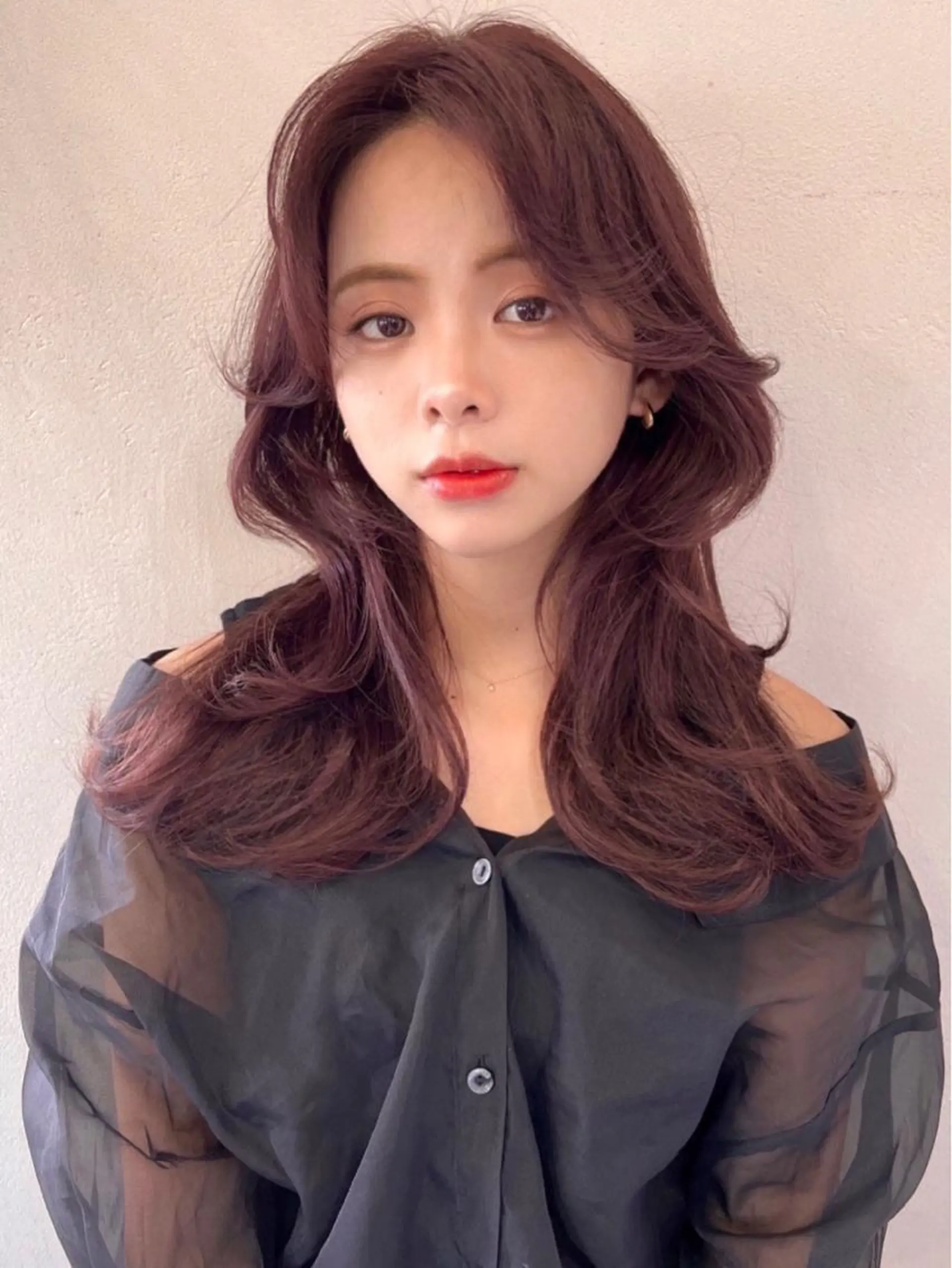 ロング レイヤーカット カット ヘアカラー トリートメント レイヤーカット ✨️進藤ひかりのヘアスタイル