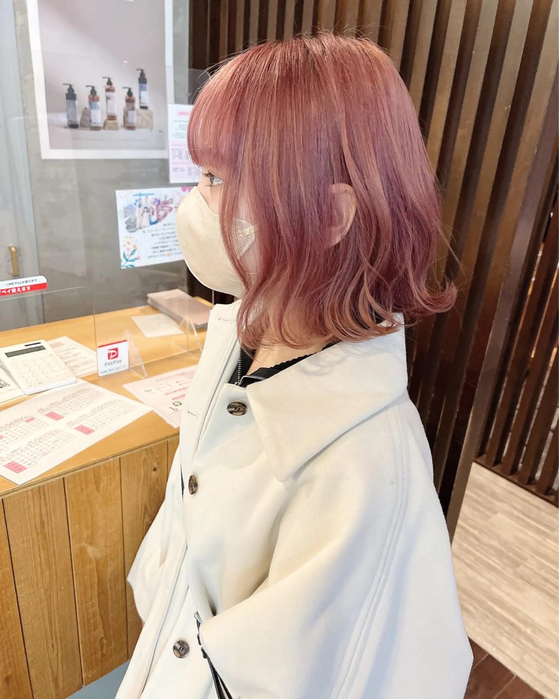 カラー ブリーチ ヘアカラー 具志 正太のヘアスタイル