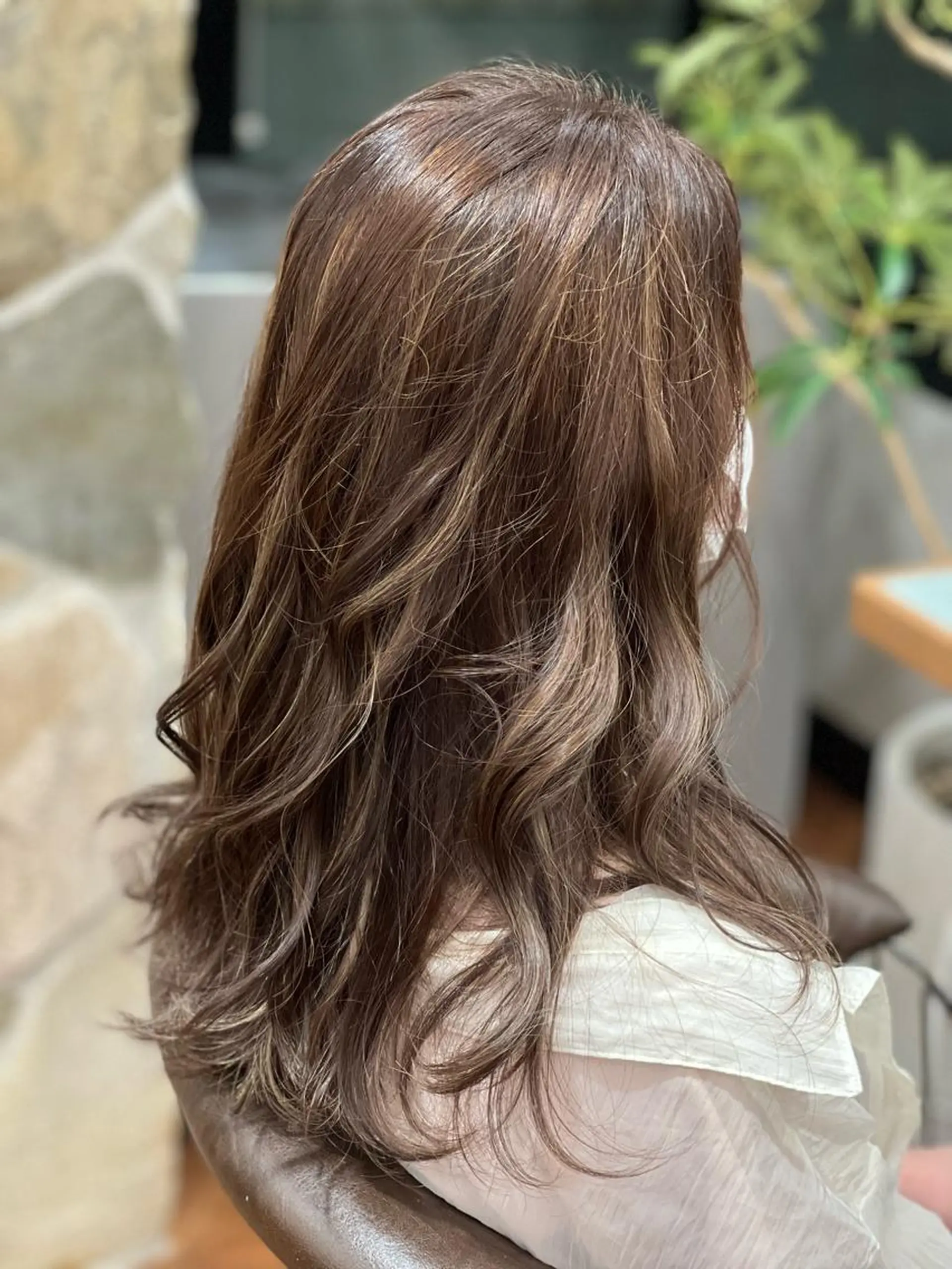 ロング ハイライト カット ヘアカラー 小野まさや /ショートカットのヘアスタイル