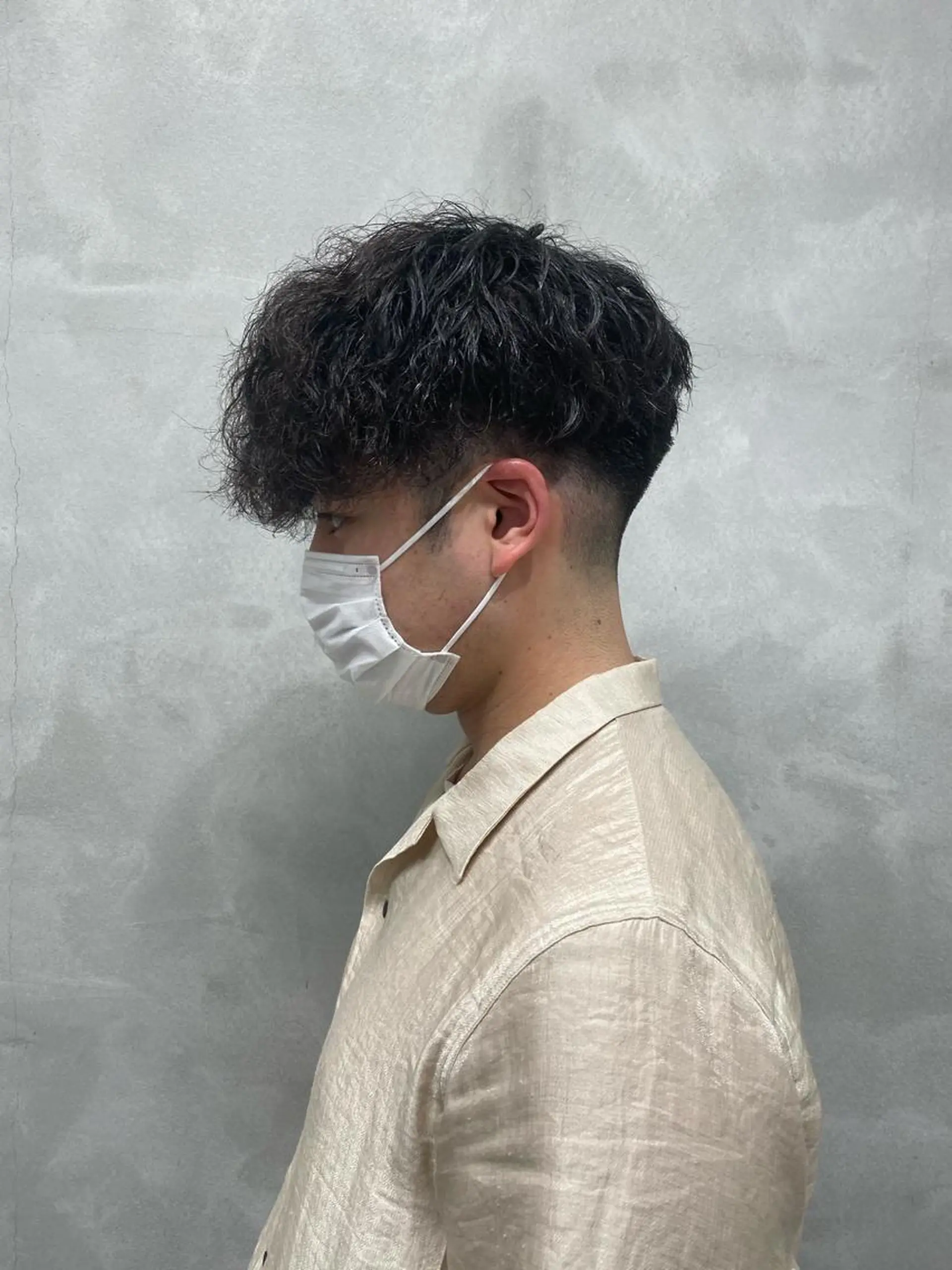 ショート ツイストパーマ 村山 豪歩のヘアスタイル