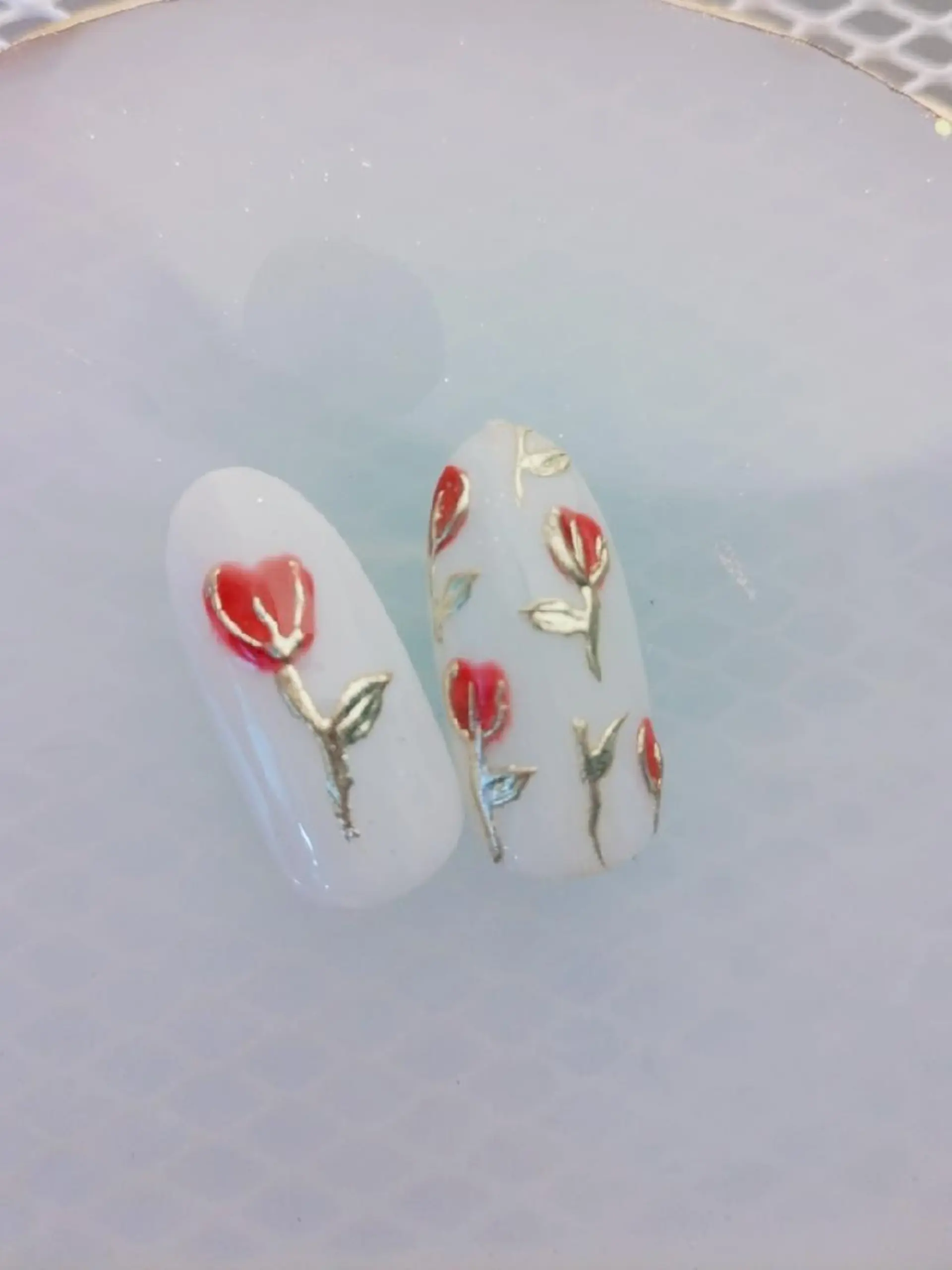 ネイル ハンドネイル 門戸厄神プライベートサロンulunail所属・ulunail mikaのネイルデザイン