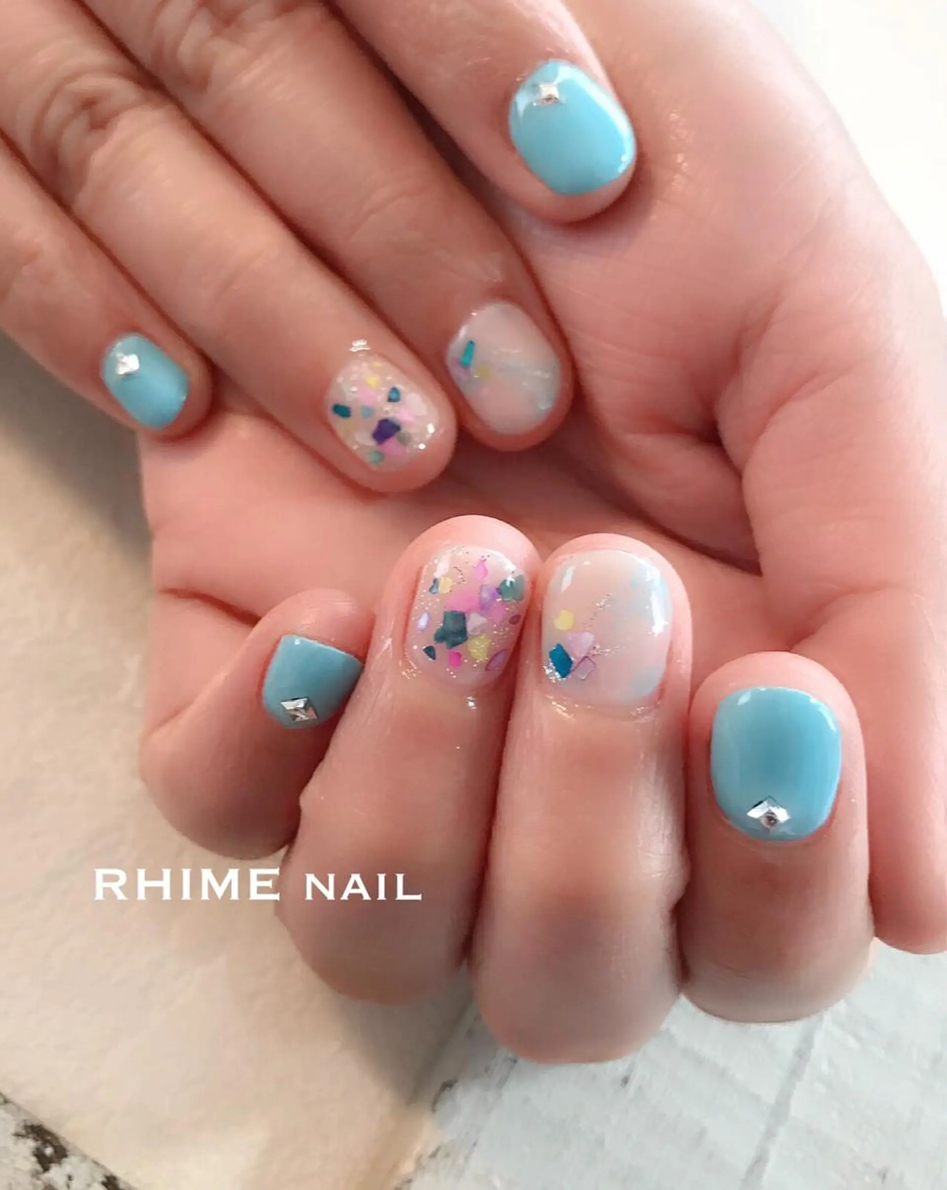 ネイル Rhime nail ライムネイルのネイルデザイン