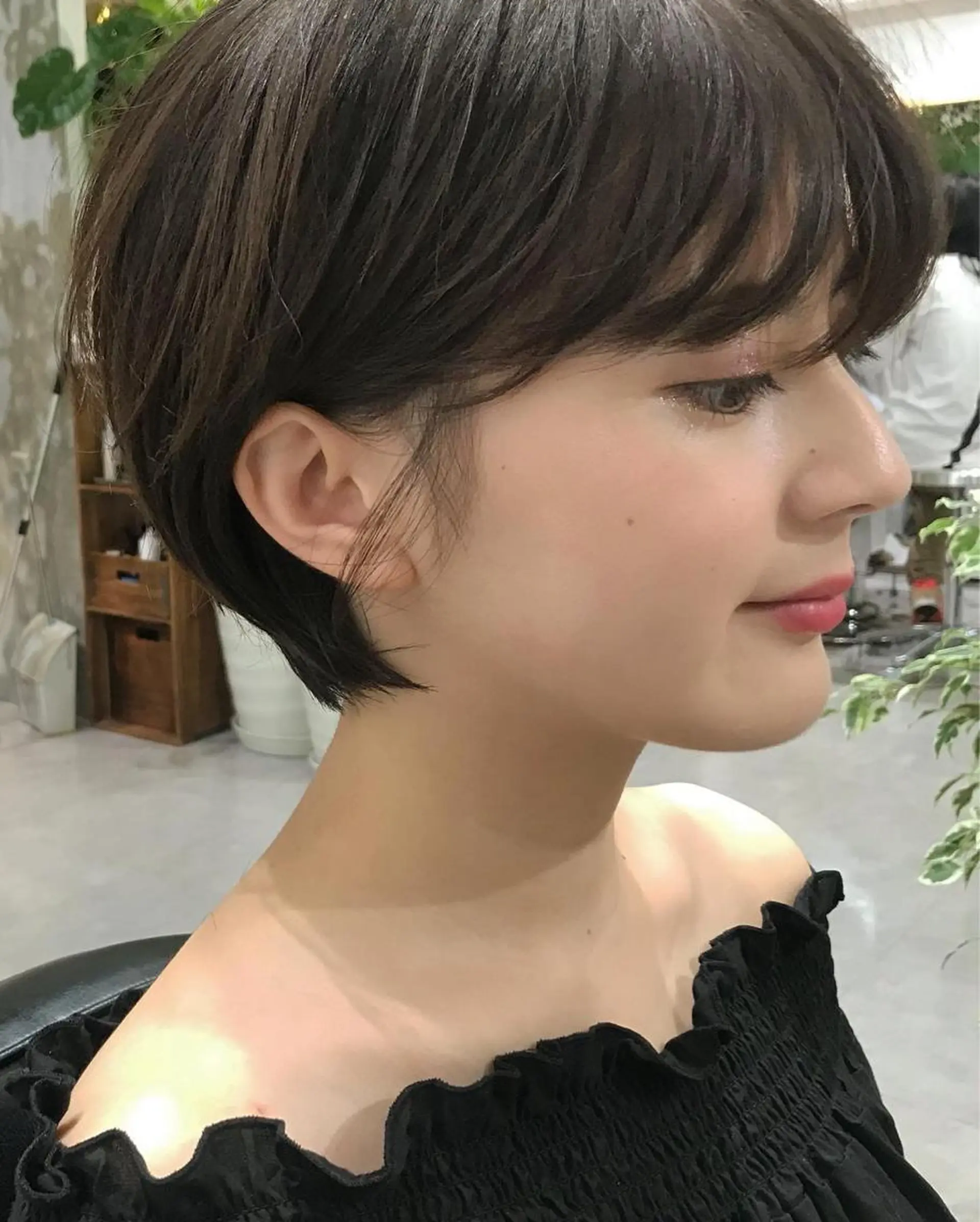 ショート 丸みショート くびれヘア ショートヘア 表参道【髪質改善】 宮嶋勇太のヘアスタイル