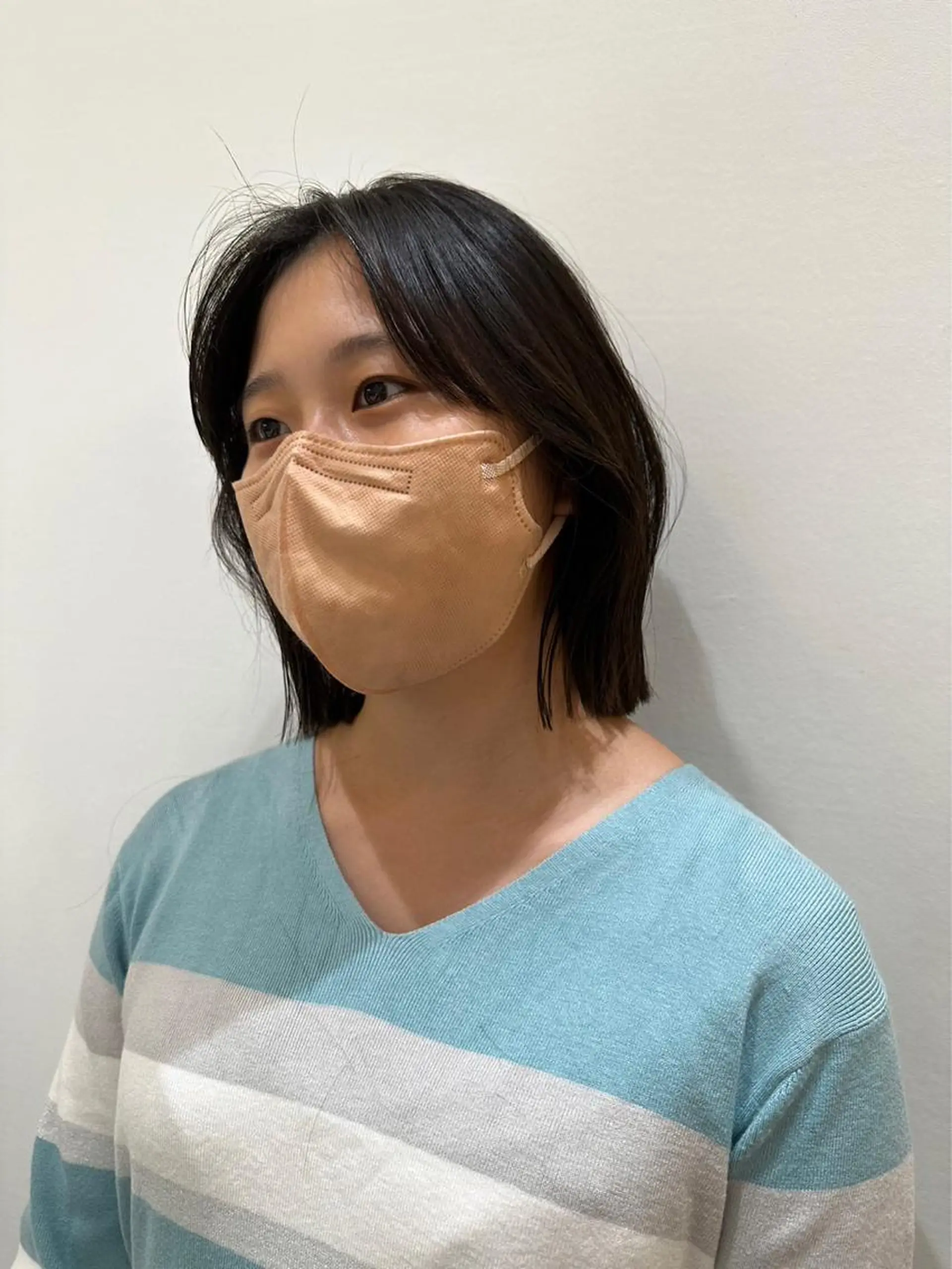 ショート カラー 髪質改善 トリートメント レイヤー/艶カラー /韓国ヘア/高松のヘアスタイル