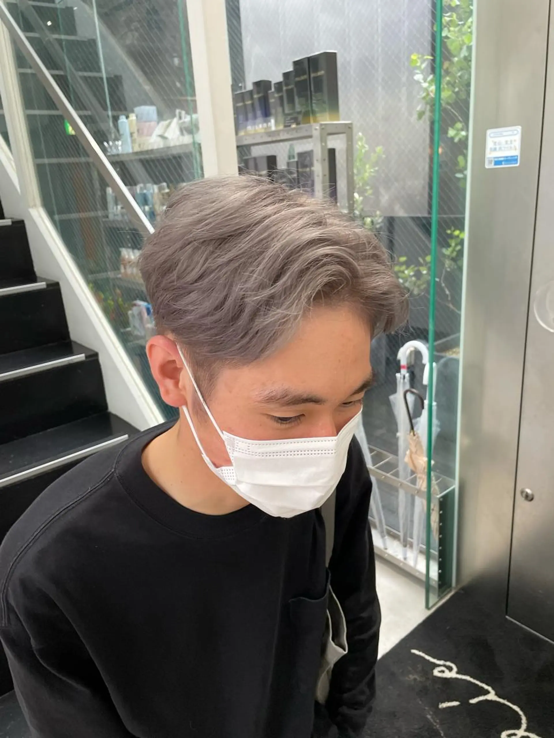 ショート オノ テンタのヘアスタイル